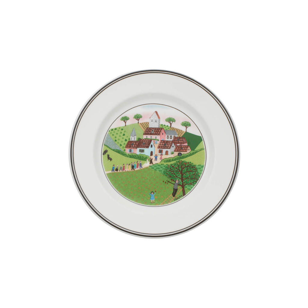 Villeroy & Boch Brotteller Mehrfarbig