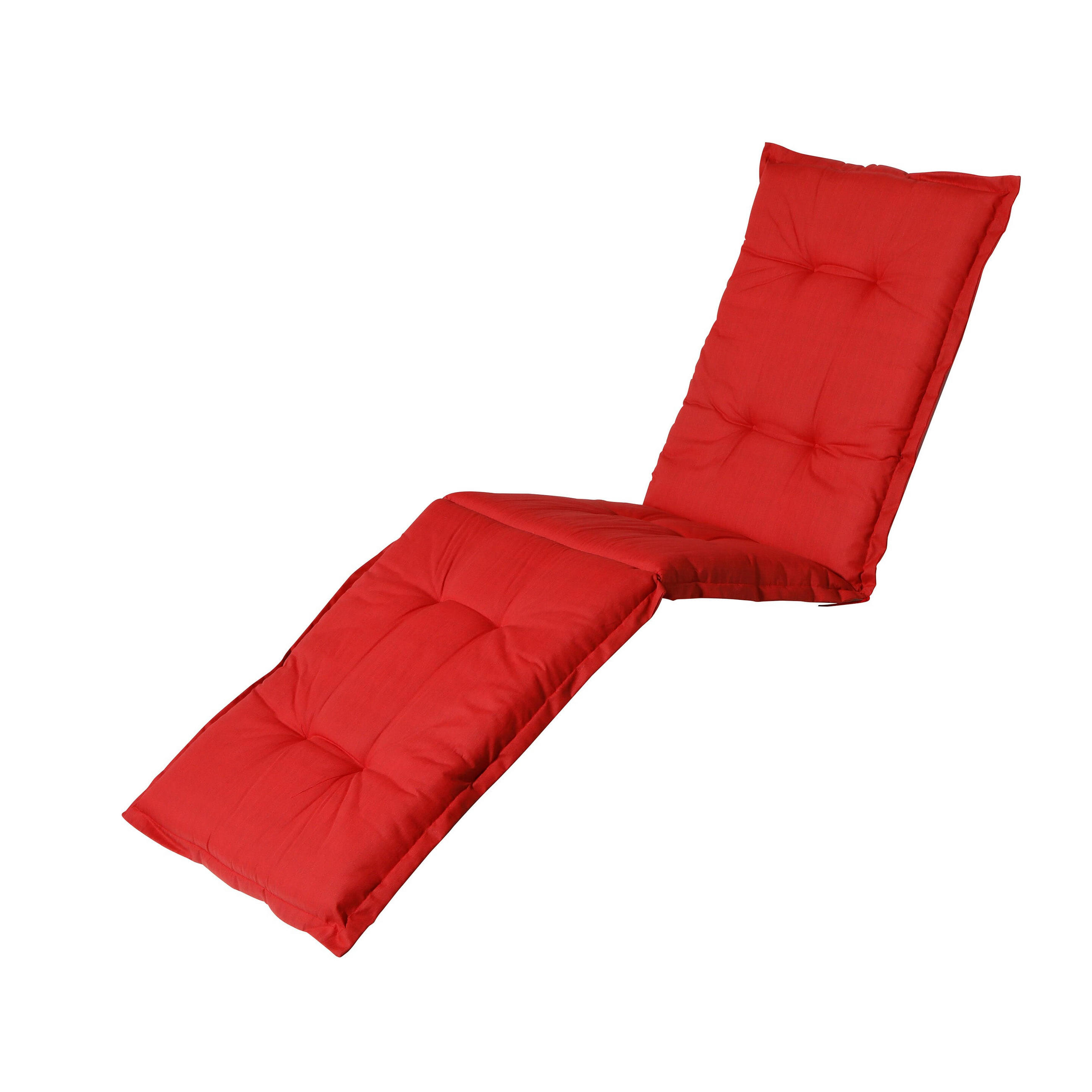 LIEGENAUFLAGE Basic 200/65 cm - Rot, Textil (60/7/200cm) - Madison