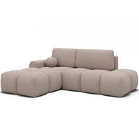 ECKSOFA VITTARIO mit Schlaffunktion & Bettkasten – Modernes L-Sofa 227 cm, inklusive Kissen - Braun, Kunststoff (227/95cm) - Wohnideebilder