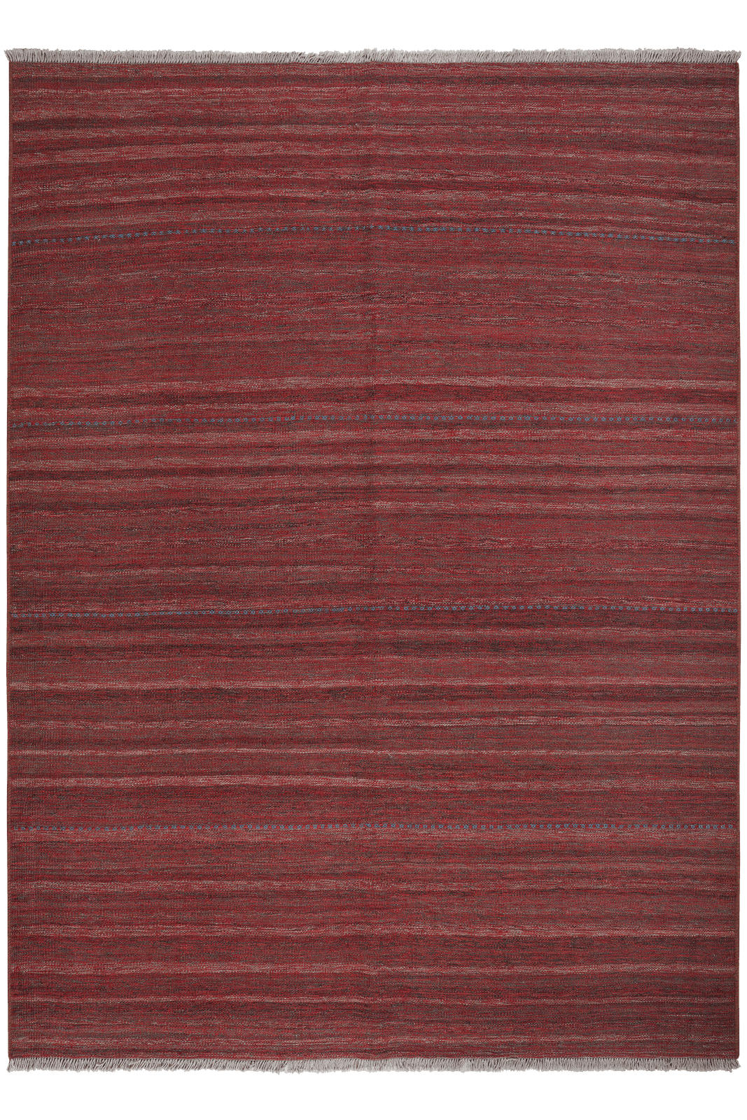 KELIM-TEPPICH handgewebt Gashgai Rot 235/171 cm Schurwolle - Rot, Textil (171/235cm) - Looma