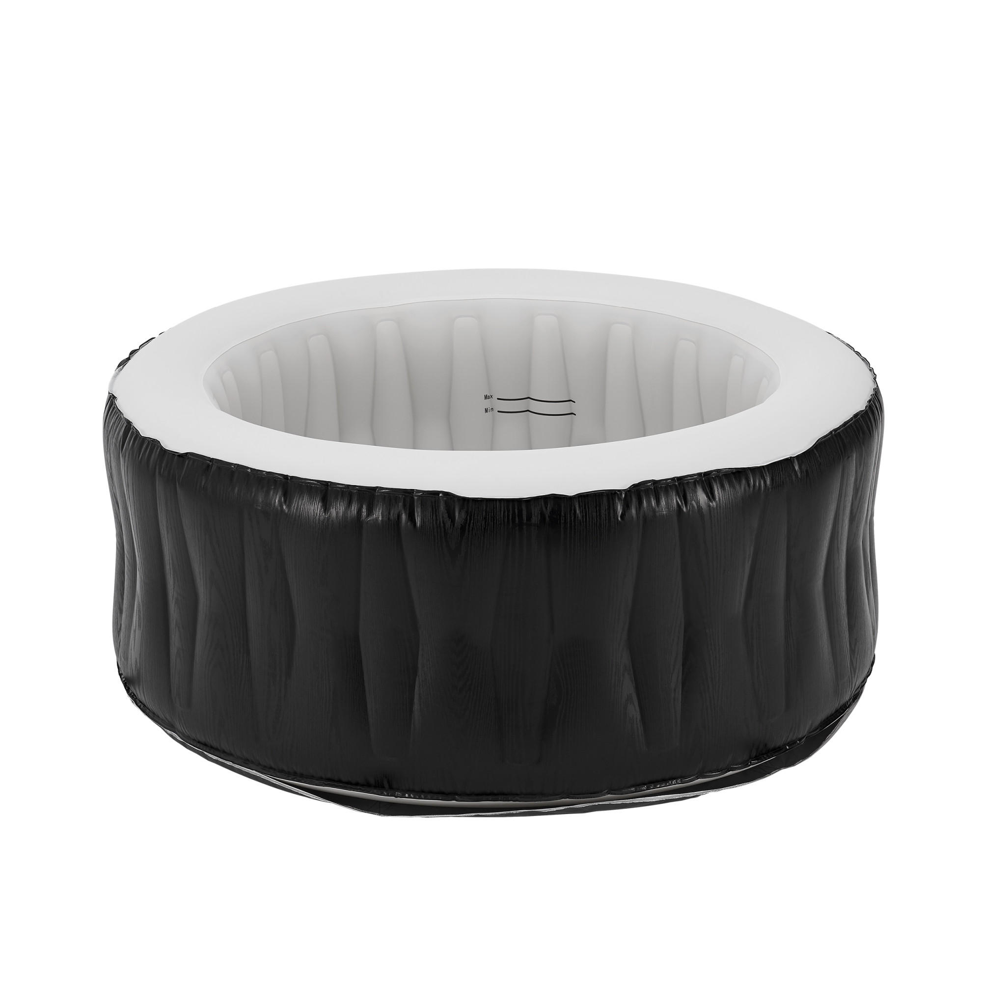 WHIRLPOOL Carbone - Schwarz/Weiß, Kunststoff (165/70/165cm) - pro.tec