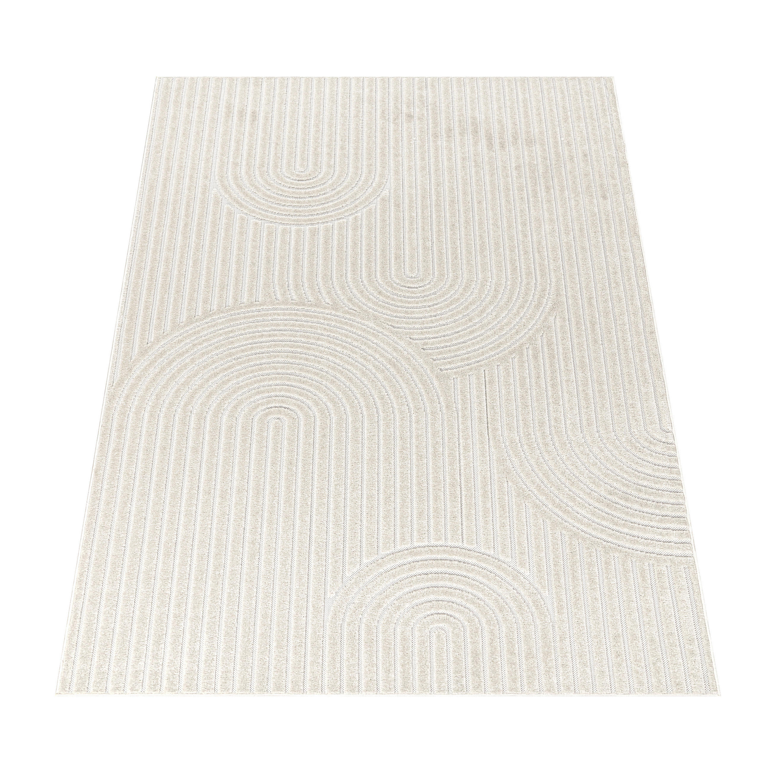 OUTDOORTEPPICH 120/160 cm Cotton 237 - Creme, Textil (120/160cm) - Paco Home