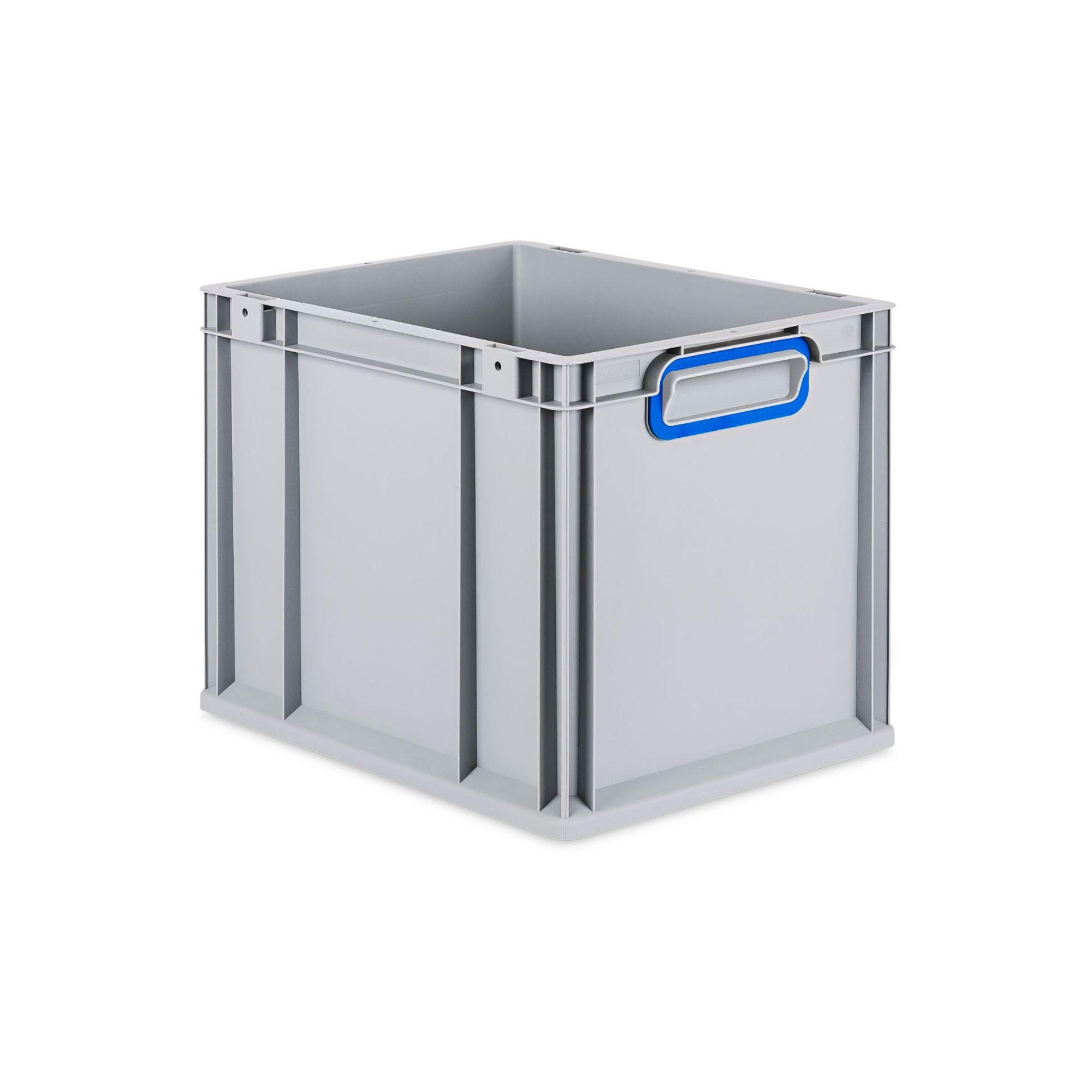 EUROBOX Nextgen Color 32x30x40cm 30 Liter Griffe Blau Geschlossen - Blau, Kunststoff (30/32/40cm) - PROREGAL