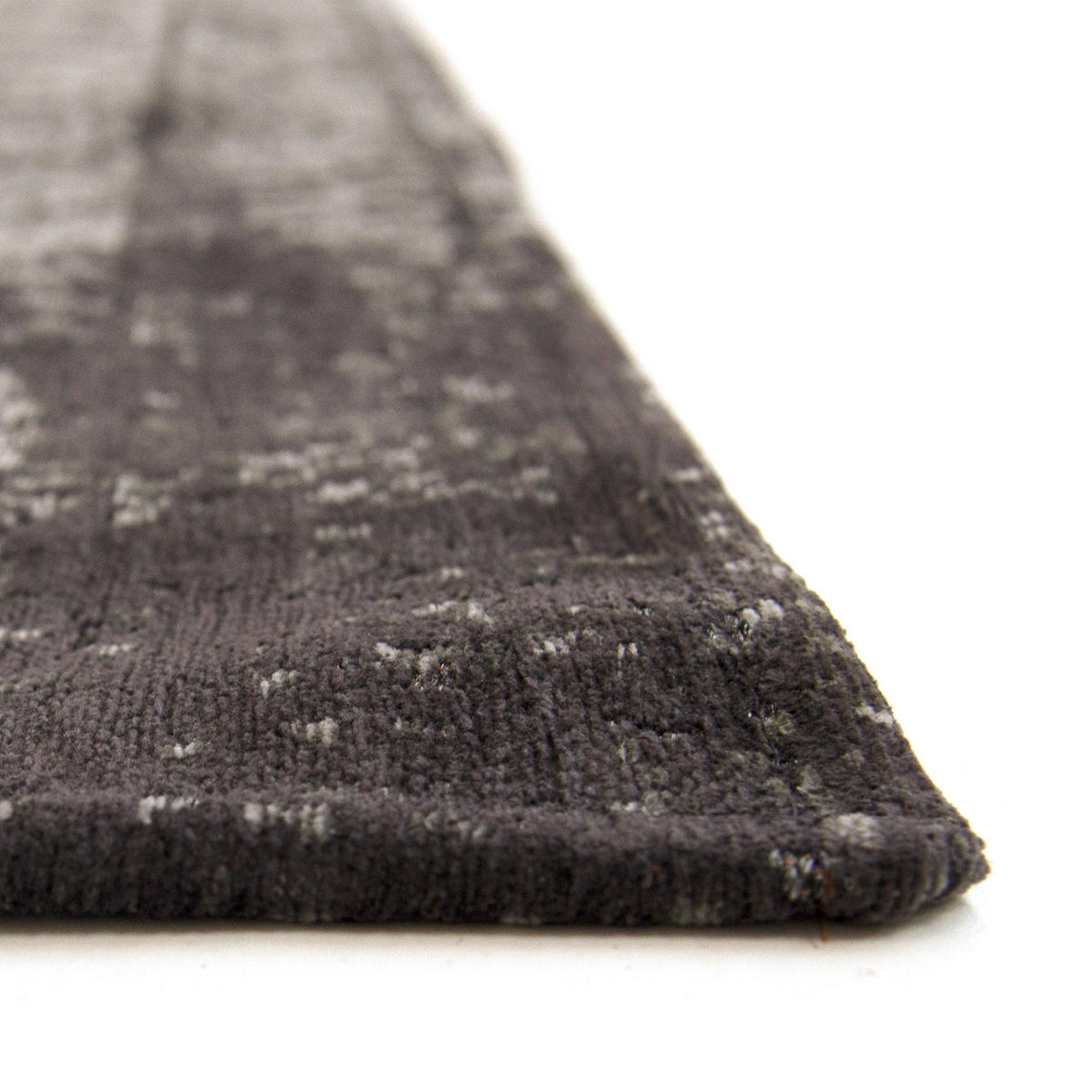 TEPPICH Flachgewebe BRONX Schwarz 80 x 250 cm - Schwarz, Textil (80/250cm) - Novatrend
