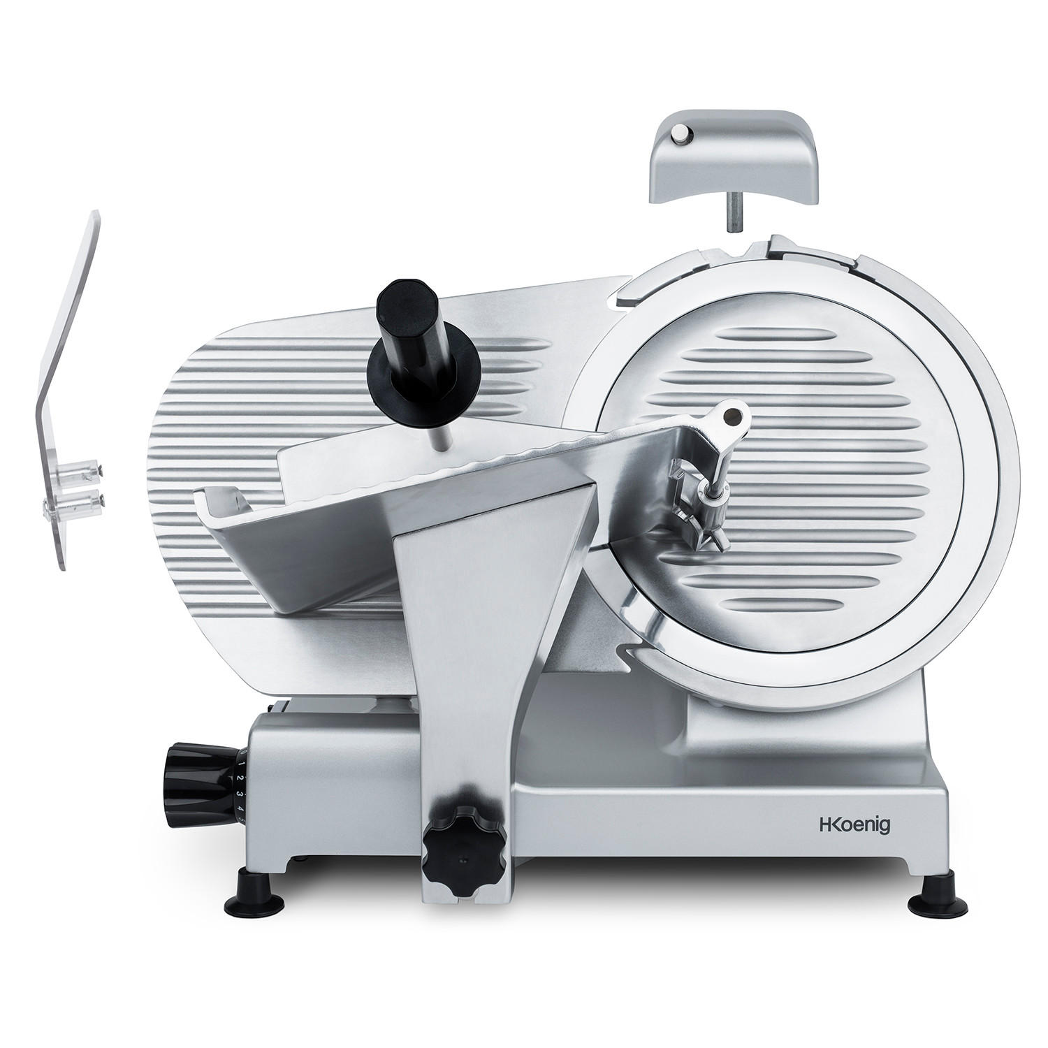 ALLESSCHNEIDER elektronisch MSX300, Silber - Blau, Metall (59.5/44/47cm) - HKoenig