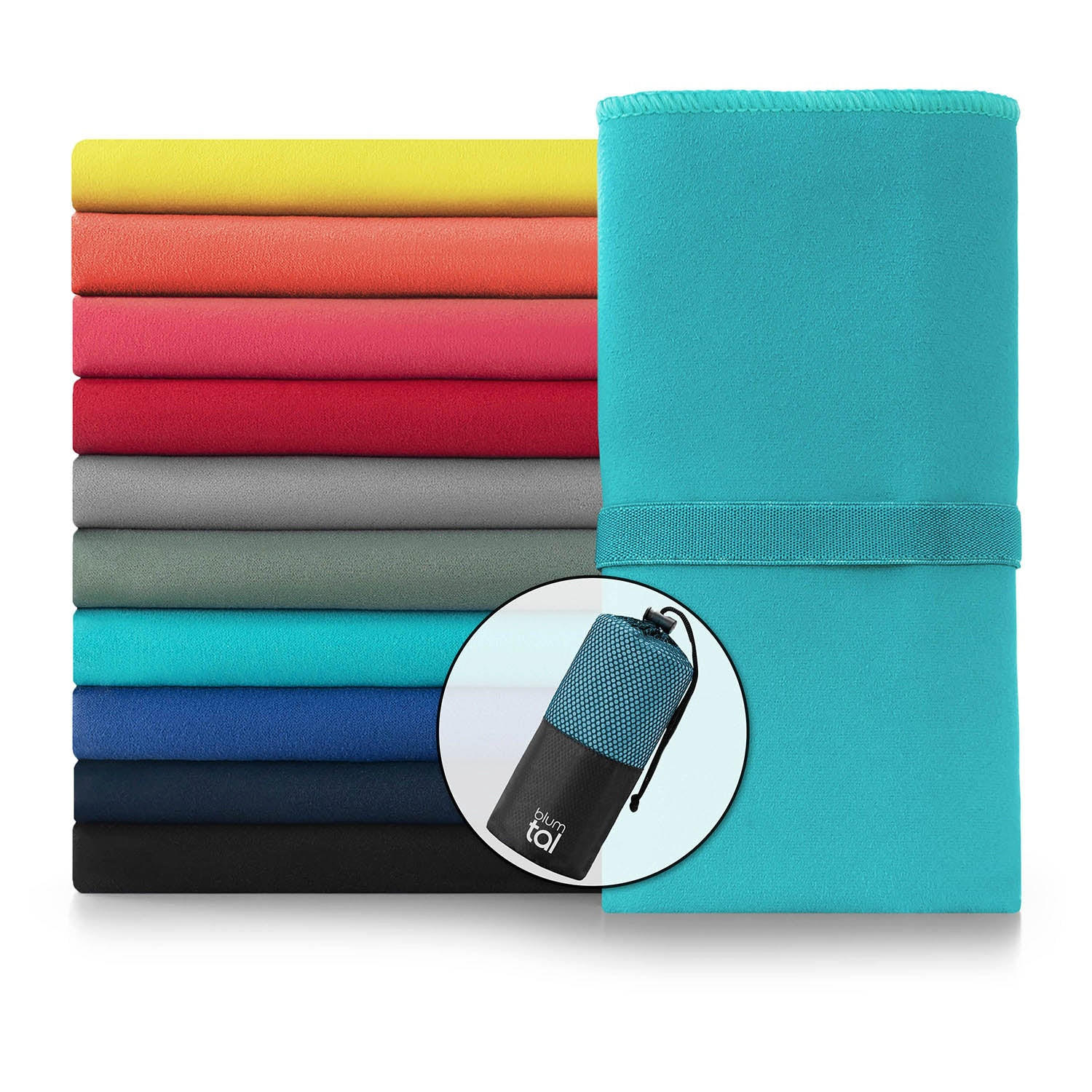 SPORTHANDTUCH Vitval 120/60 cm,Hellgrün - Hellgrün, Textil (120/60cm) - Blumtal