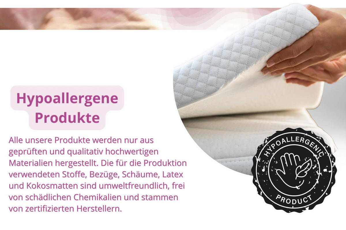 TASCHENFEDERKERNMATRATZE Premium, 7 ZONEN, 200x200x26 cm, H3, Weiß - Weiß, Textil (200/200cm) - Marpur