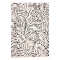 RECYCELTER TEPPICH Paulin schneeweiß 160 x 230 x 2 cm - Weiß, Textil (160/230cm) - Vivaraise