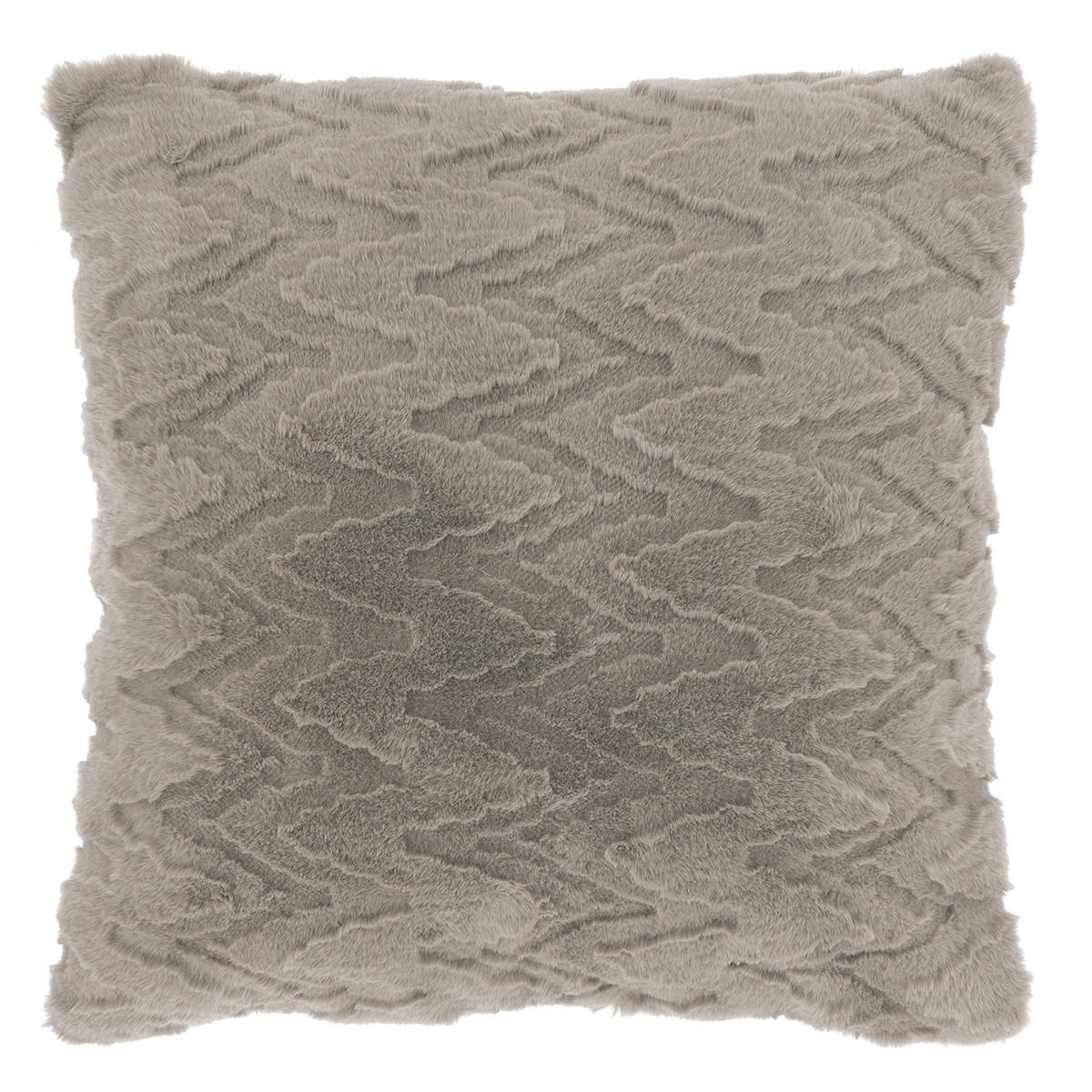 DEKOKISSEN Liora Grau 45/45/8 cm - Grau, Textil (45/45cm) - Unique Living