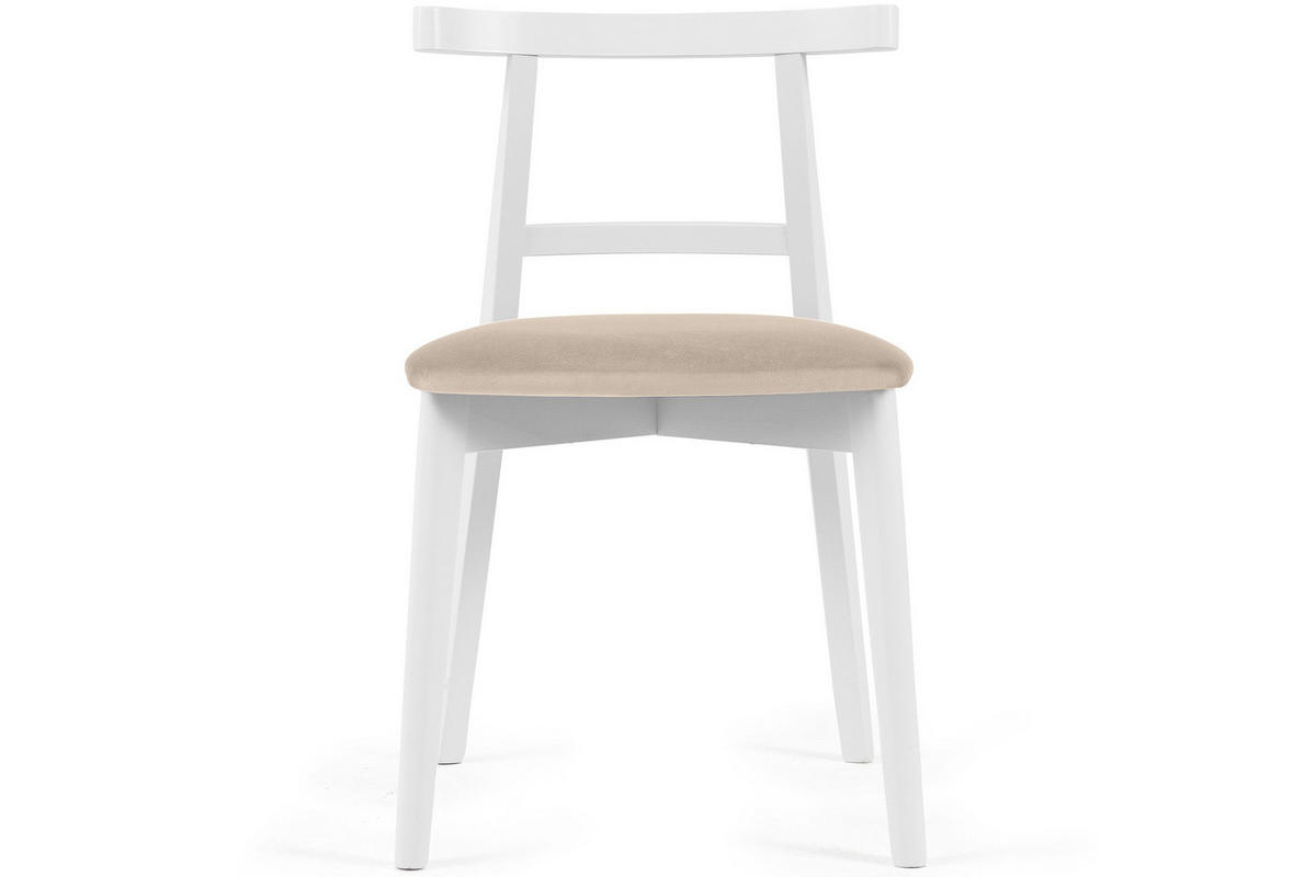 ESSTISCHSTÜHLE LILIO 2 St Vintage, Creme / weiß - Creme/Weiß, Holz/Textil (47/76/45cm) - KONSIMO®