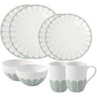 STARTER-SET Fleur Couleur Vert 8er Set - Grün, Keramik (1/1/1cm) - Villeroy & Boch