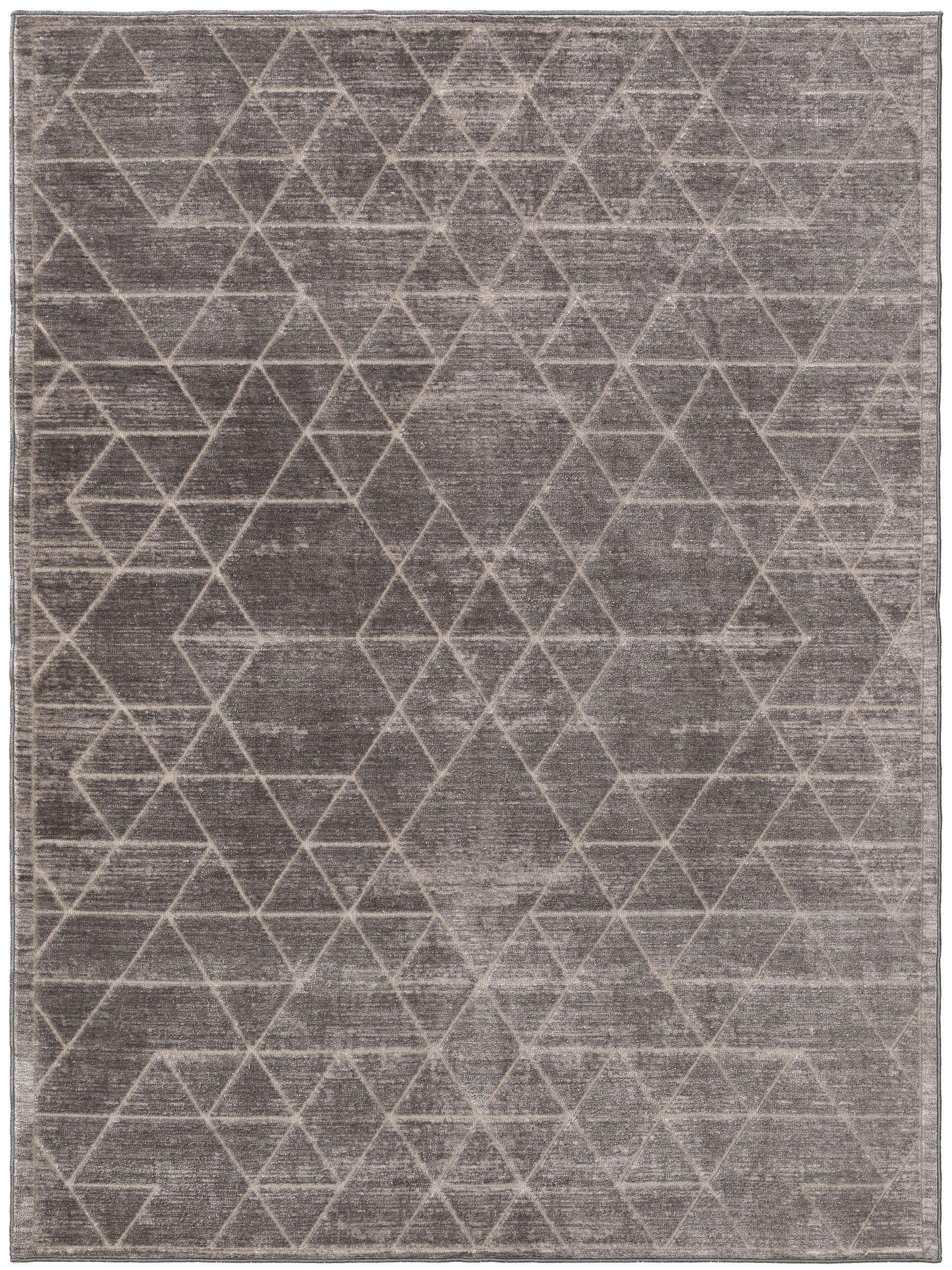 TEPPICH Daisy Grau 140x200 cm - Grau, Textil (140/200cm) - benuta