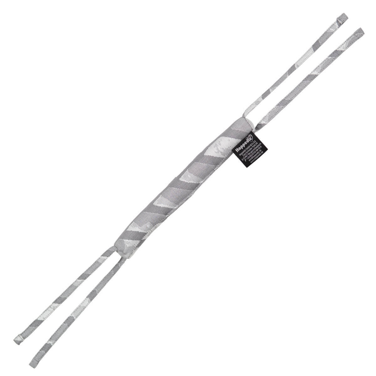 TRAGEZUBEHÖR Nackenrolle - Hellgrau/Grau, Textil (2.5/2.5/22cm) - Hoppediz