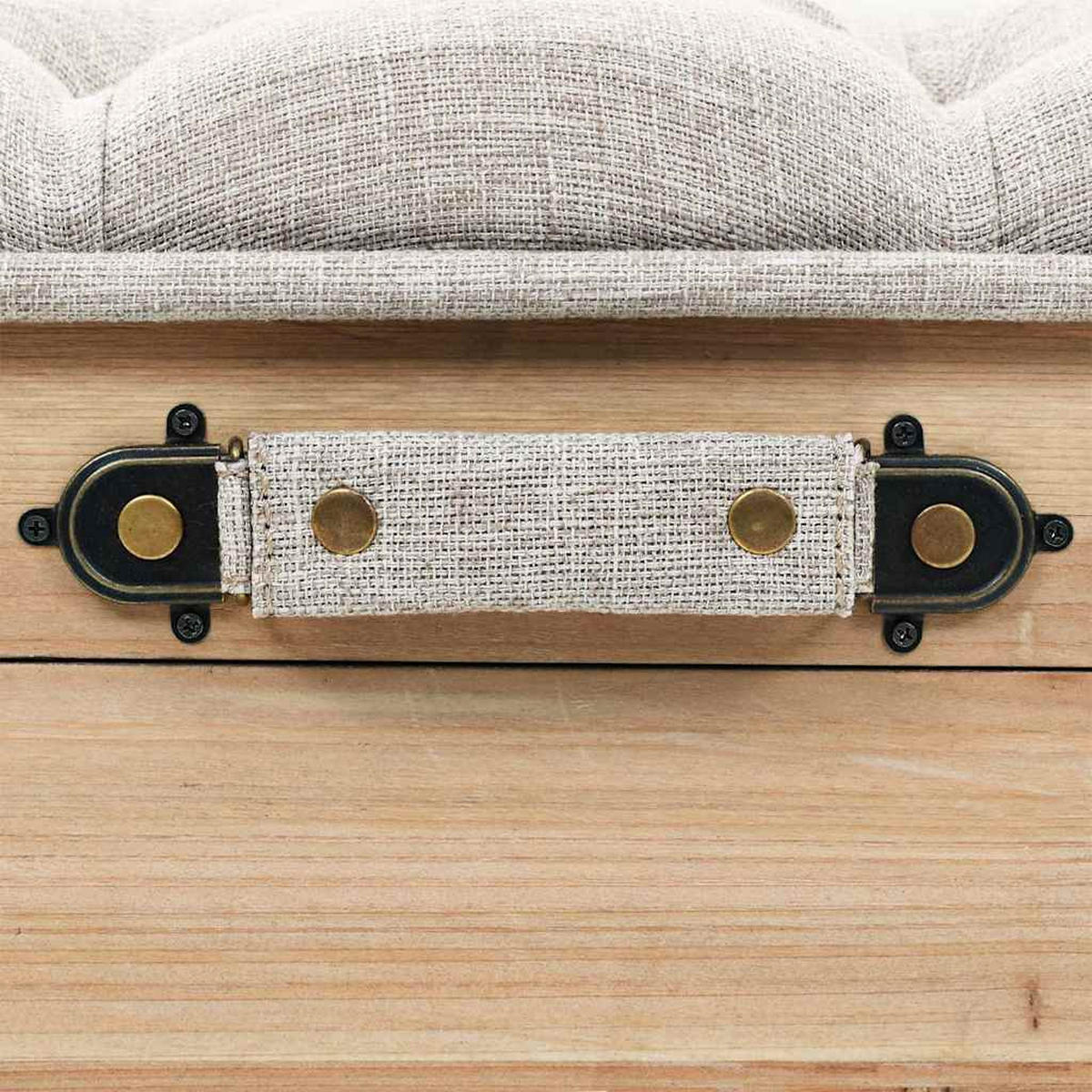 SITZBANK Mit Stauraum 110 Cm Massivholz Tanne - Braun, Holz (110/50/40cm) - vidaXL