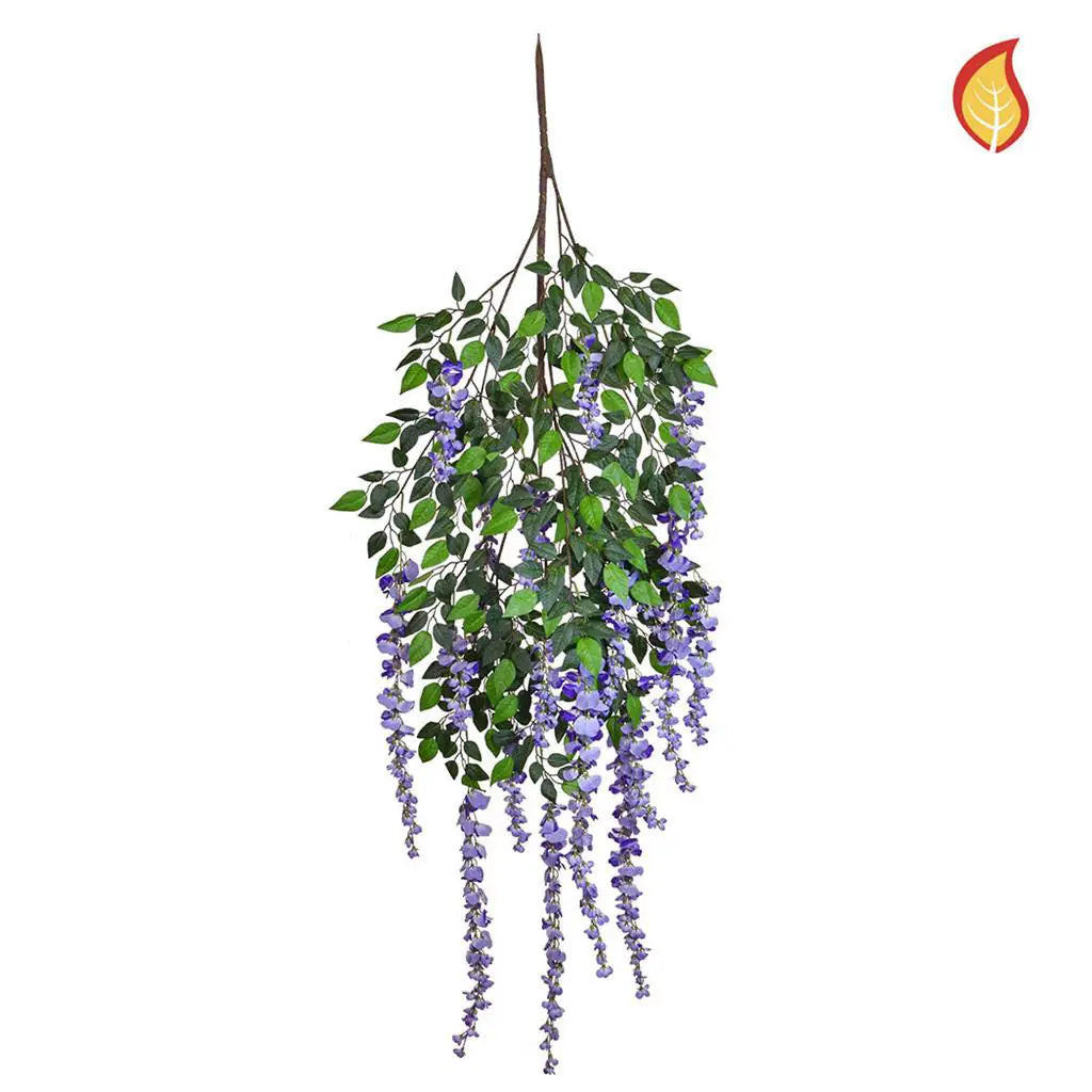 aplanta Kunstpflanze Lila 125 cm