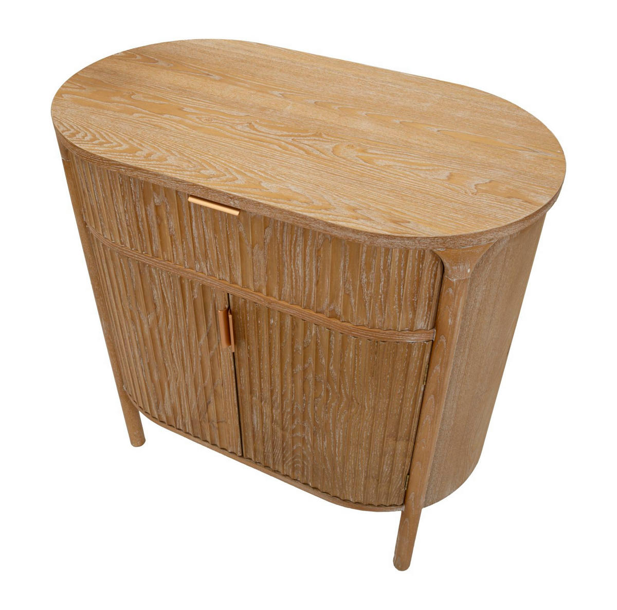 KOMMODE Gothenburg, braun, Tannenholz, MDF und Eisen, 81 x 46 x 82 cm - Braun, Holz/Holzwerkstoff (81/82/46cm) - Mauro Ferretti