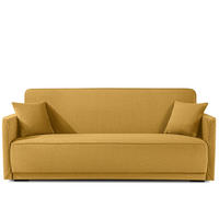 EINZELSOFA LIRIS, 3 Personen, Honig - Honig, Holz/Holzwerkstoff (208/91/98cm) - KONSIMO®