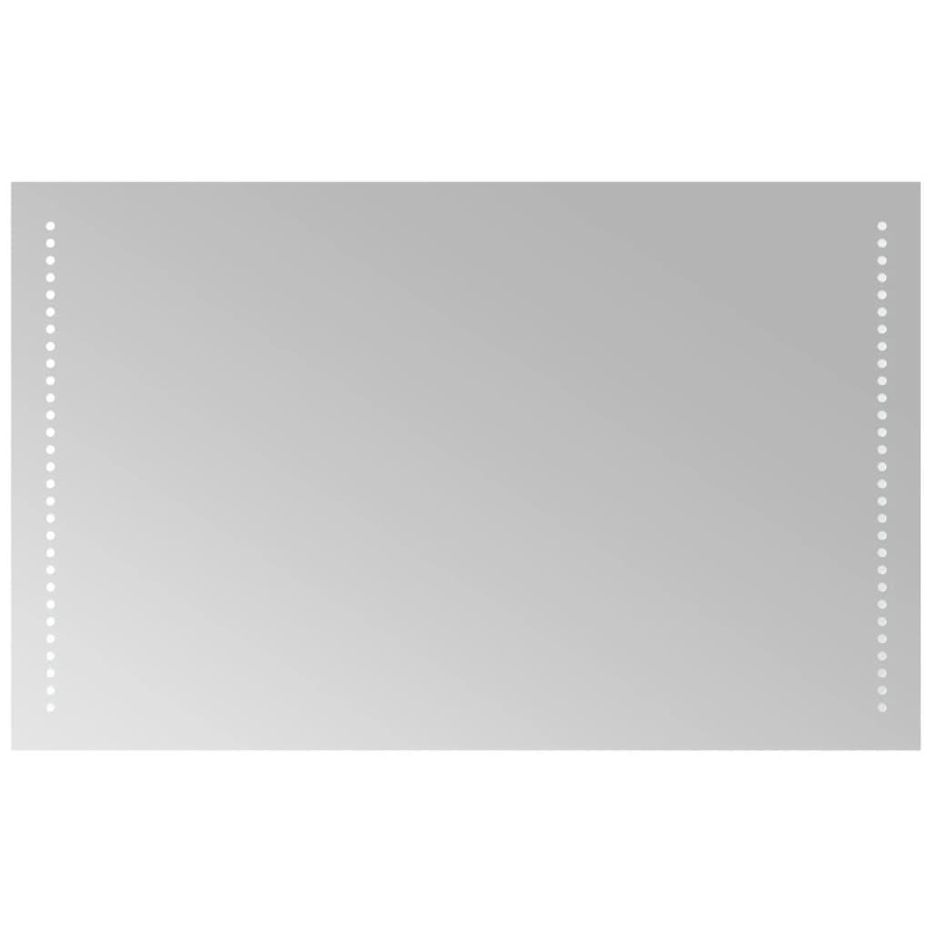 LED-BADSPIEGEL 50x80 cm - Transparent, Glas (50/80/80cm) - furnicato