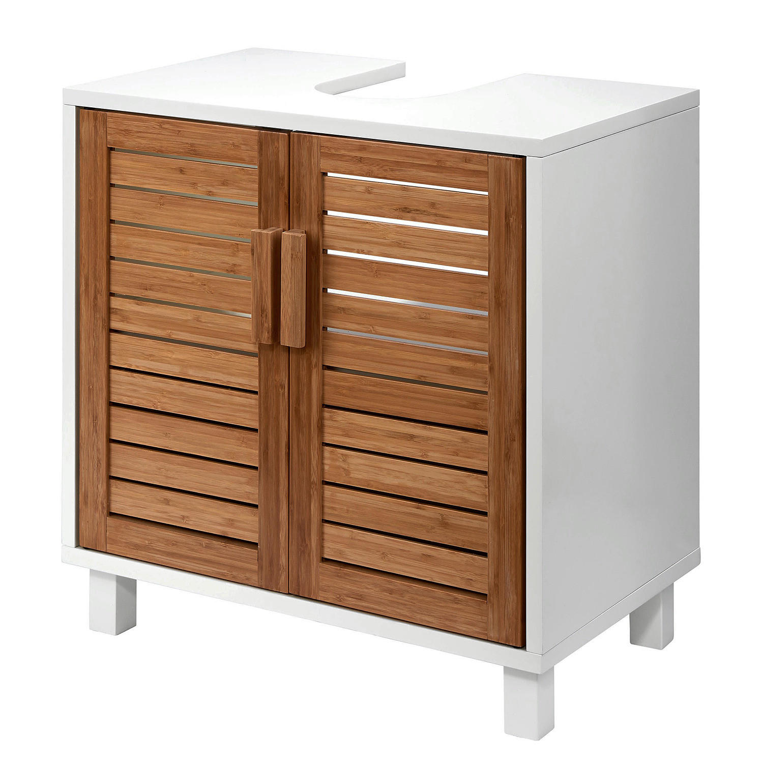 WASCHBECKENUNTERSCHRANK White Sands - Braun, Holzwerkstoff (60/62/38cm) - Butlers