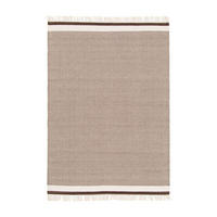 TEPPICH aus Wolle und Baumwolle beige - Beige, Naturmaterialien (80/150cm) - AFK Living
