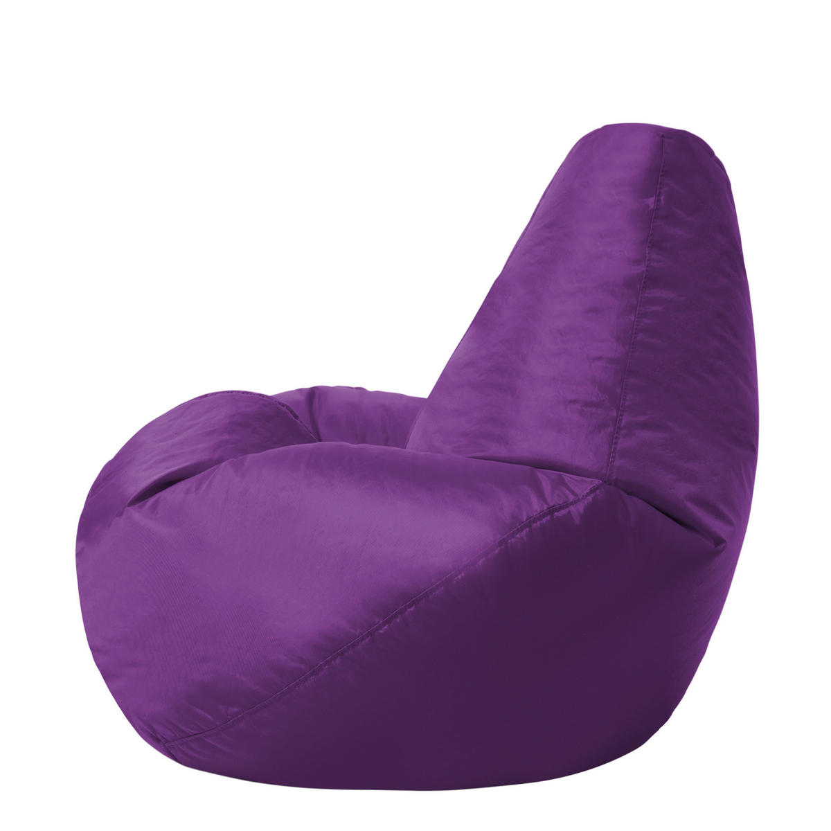 OUTDOORSITZSACK Liegestuhl für Kinder - Lila, Kunststoff (69/59/65cm) - Veeva