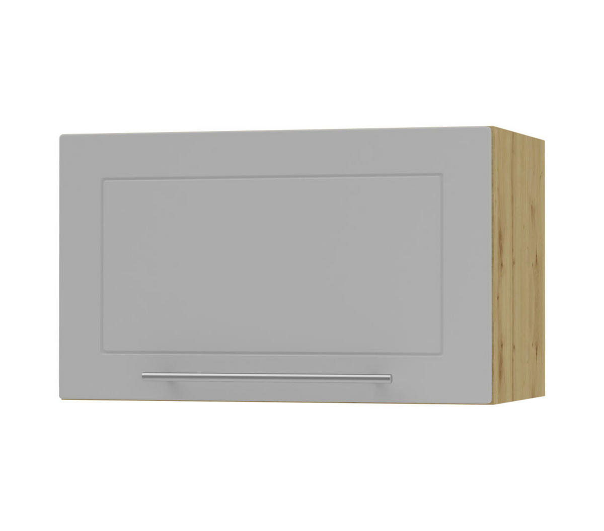 KLAPPHÄNGESCHRANK Kvantum W4B/60-AV Dust Grey Matt / Eiche Artisan Matt 60 / 32,5 / 36cm - Eiche Artisan/Grau, Holz/Holzwerkstoff (60/36/32.5cm) - Feldmann-Wohnen