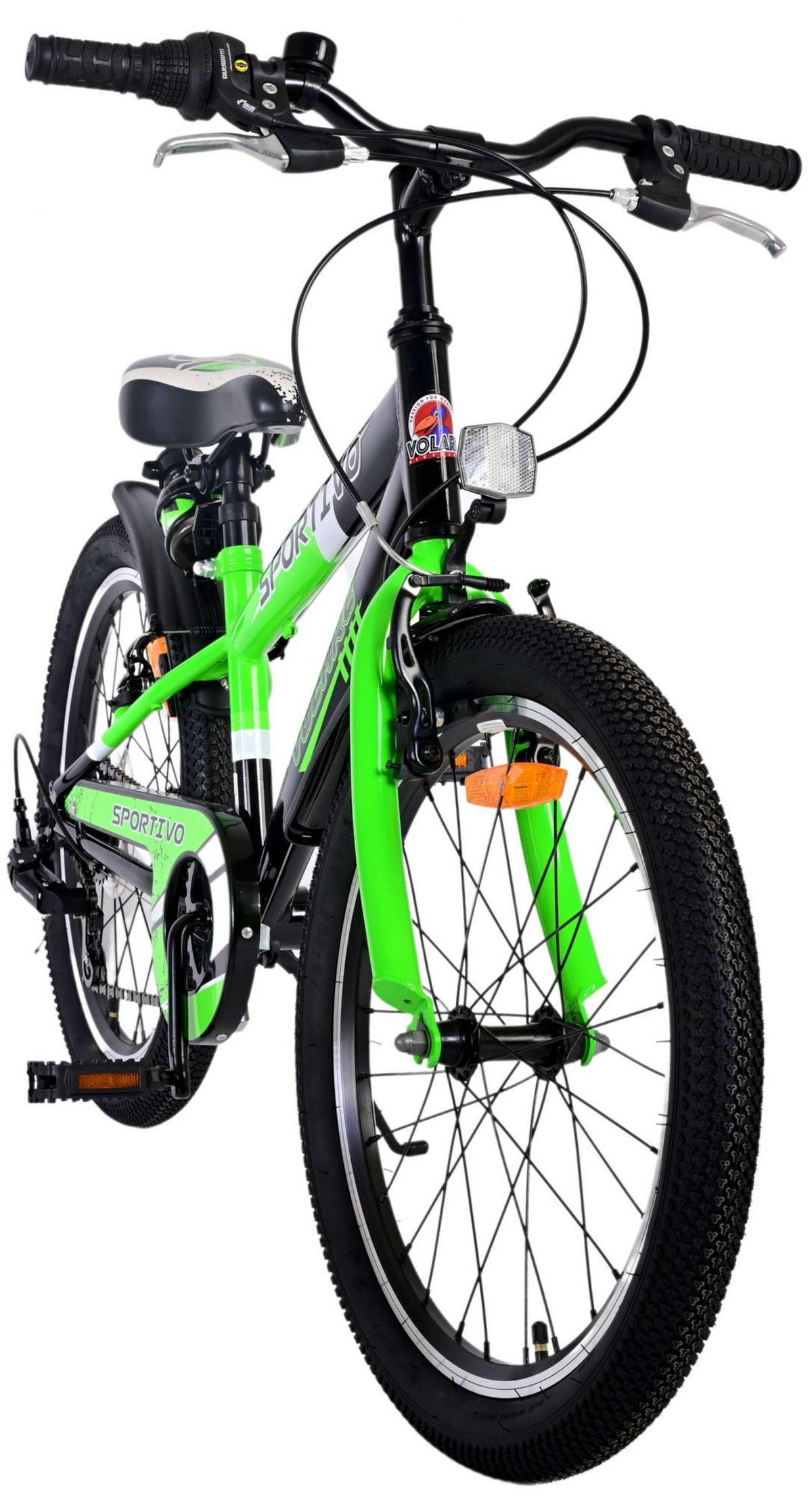 KINDERFAHRRAD Sportivo - Jungen - 7 Gänge - 20 Zoll - Grün - Grün, Metall (60cm) - TPFSports
