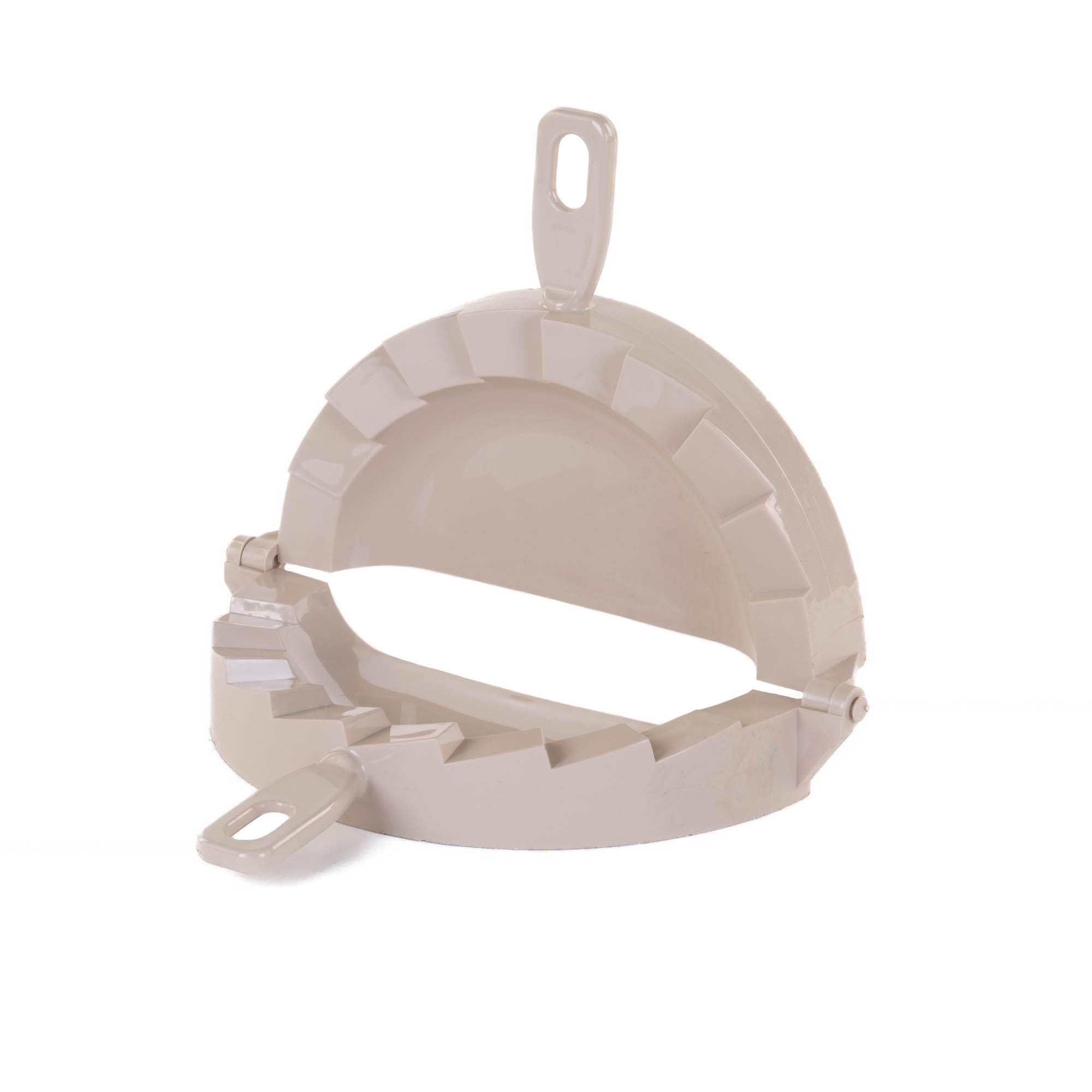 TEIGTASCHENFORMEN Set 3-teilig - Beige, Kunststoff (15/4.5/15cm)