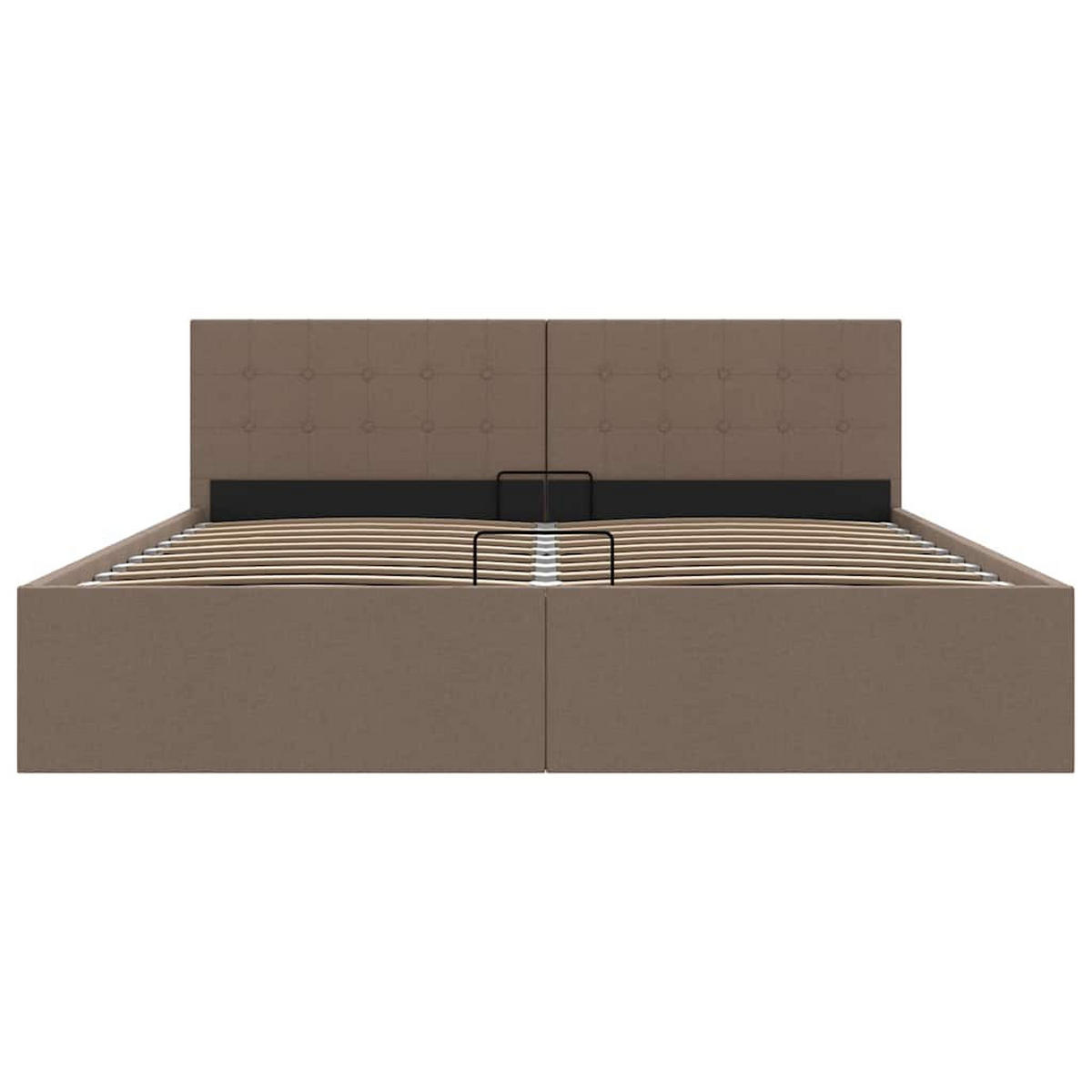 METALLBETT Hutto 168/211 cm - Grau, Metall (160/200cm) - Nettlife