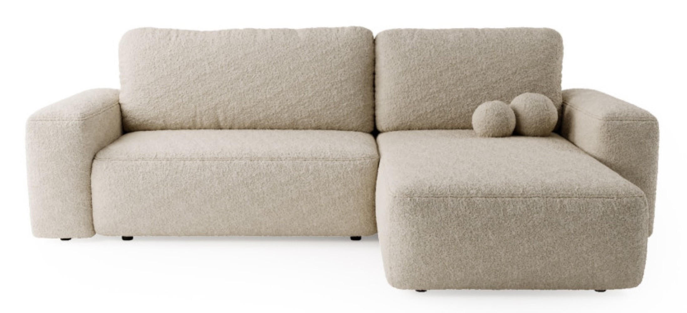 Sepro Meble Ecksofa Beige 282x177 cm
