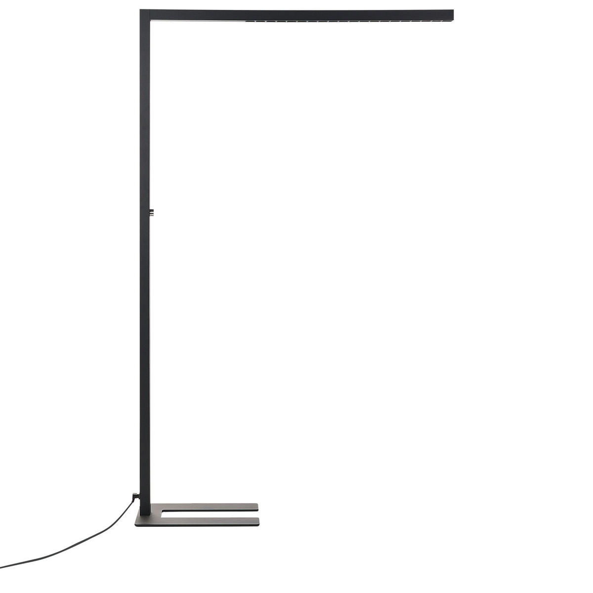STEHLAMPE Sagitta 30/121/194 cm - Schwarz, Metall (30/121/194cm) - Beliani