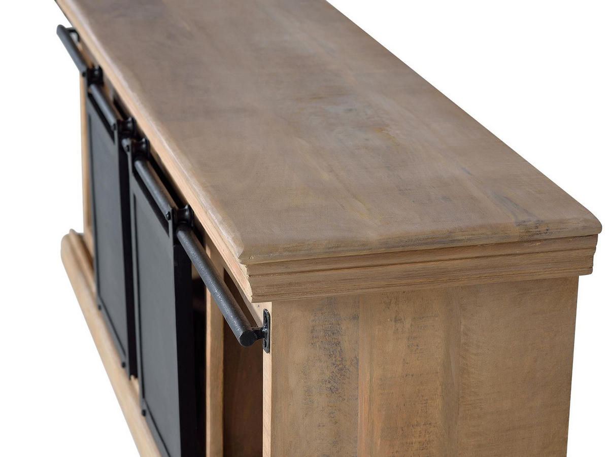 TV-SCHRANK aus Holz - Braun, Holz (150/55/40cm) - Giner y Colomer