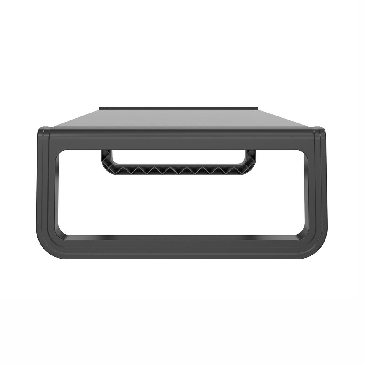SCHREIBTISCHAUFSATZ Ansan Schwarz - Schwarz, Kunststoff (22.5/54.5/10cm) - SVITA
