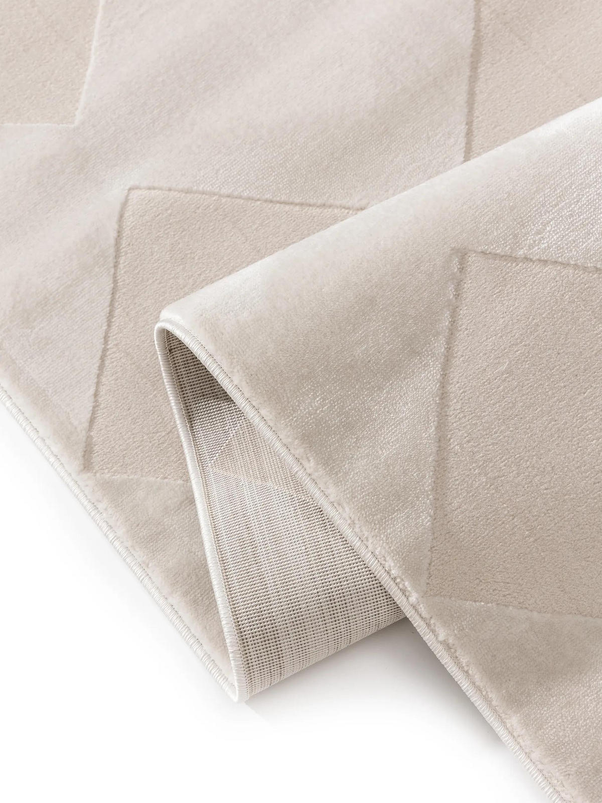 TEPPICH Claire Cream 200x300 cm - Creme, Kunststoff (200/300cm) - benuta