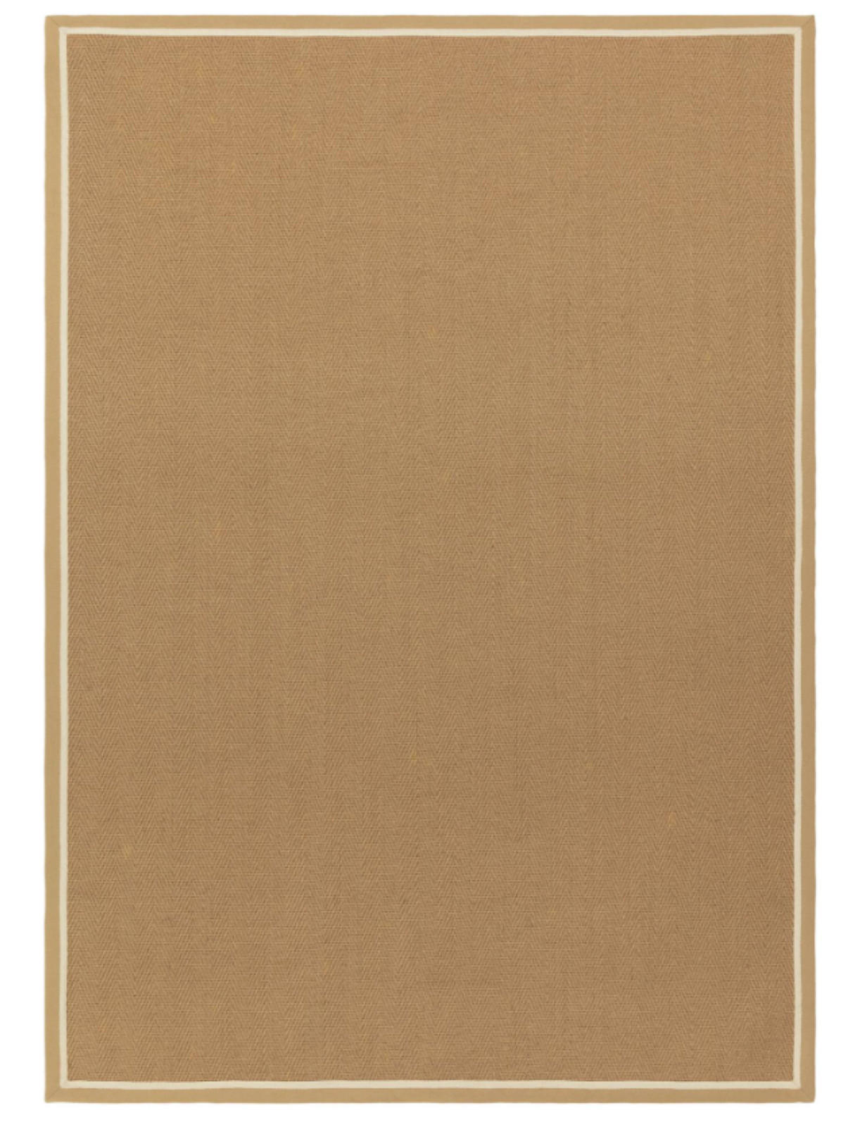 TEPPICH modern Wohn-/Schlafzimmer Naturfaser DORO Beige 40x120 cm - Beige, Naturmaterialien (40/120cm) - Novatrend