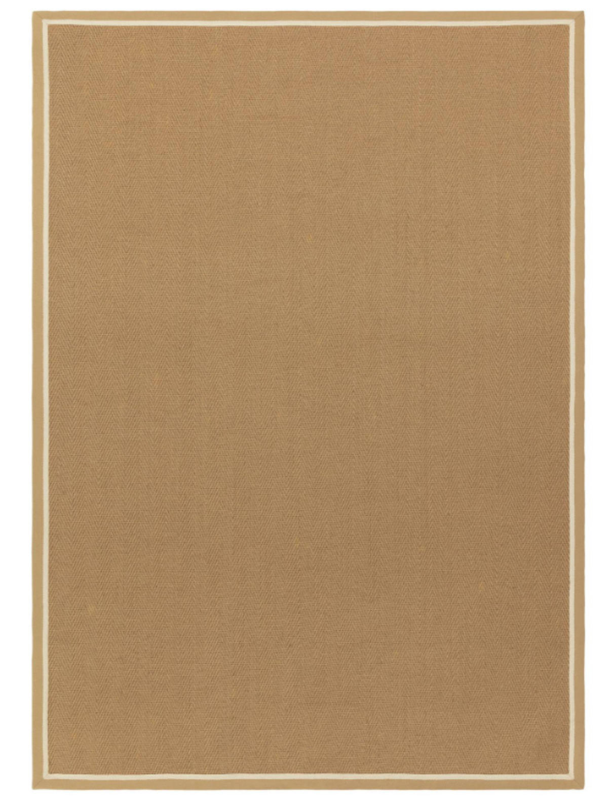 TEPPICH modern Wohn-/Schlafzimmer Naturfaser DORO Beige 40x120 cm - Beige, Naturmaterialien (40/120cm) - Novatrend