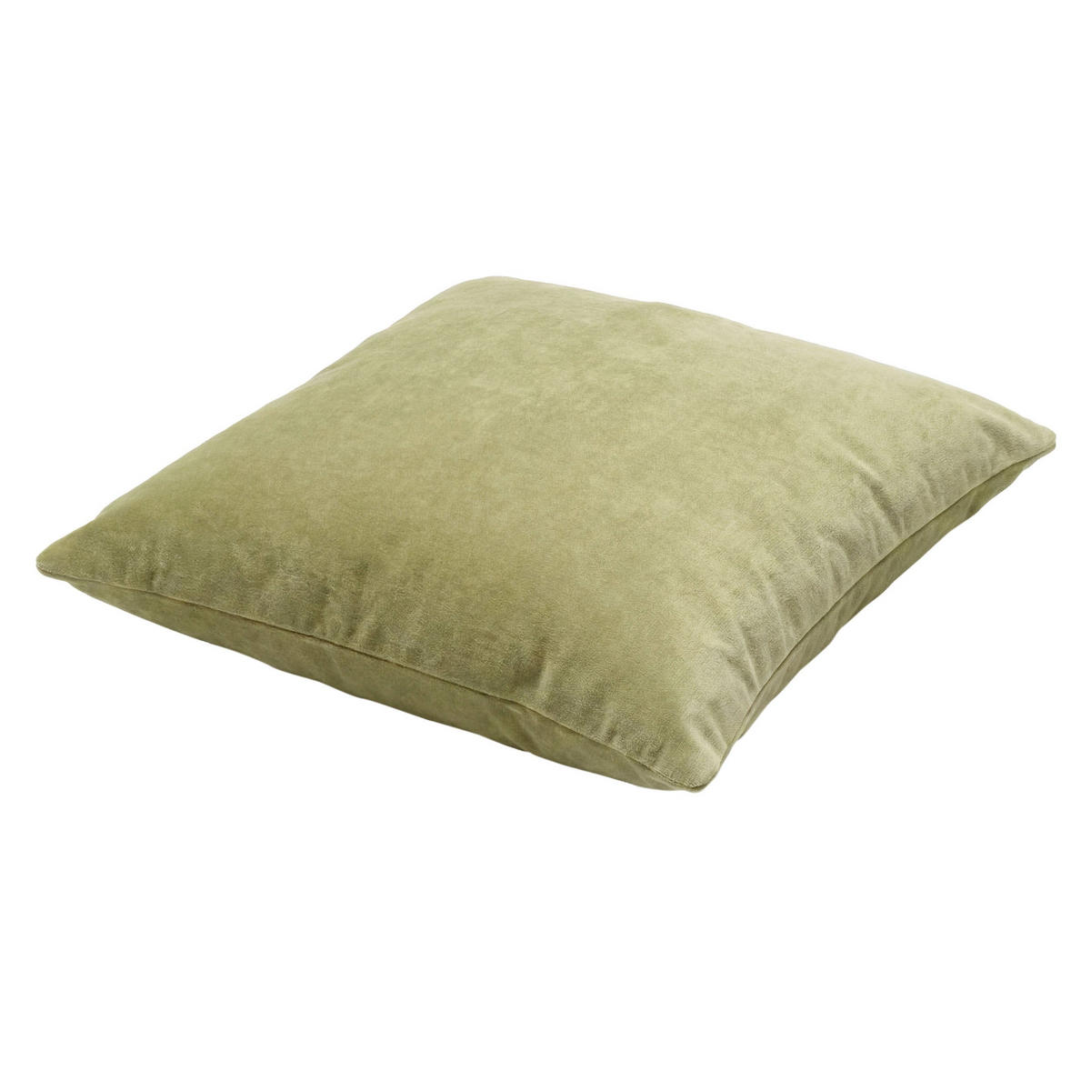 DEKOKISSEN Uni Grün 45x45 cm mit Füllung - Grün, Textil (45/45cm) - Deco-Raum