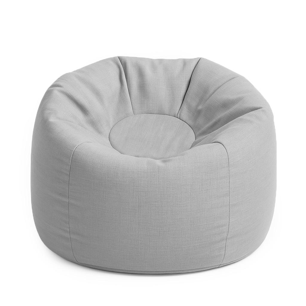 SITZSACK Outzy für Kinder, Floreo, Grau - Grau, Textil (60/50/60cm) - MeowBaby