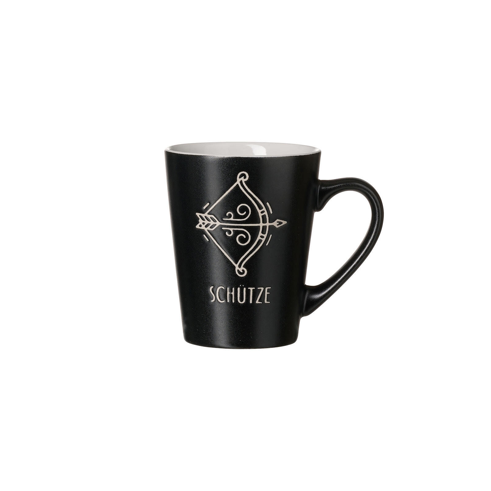 HENKELBECHER SCHÜTZE Cosmic schwarz 350 ml - Schwarz, Keramik (0.35L) - Ritzenhoff Breker