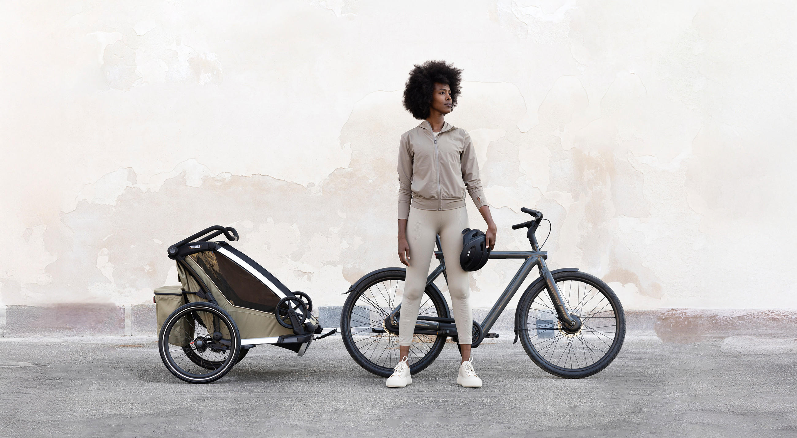 Thule Cross 1 Veloanhänger Kinderwagen Anhänger (Gebraucht) In Seeberg - View #10