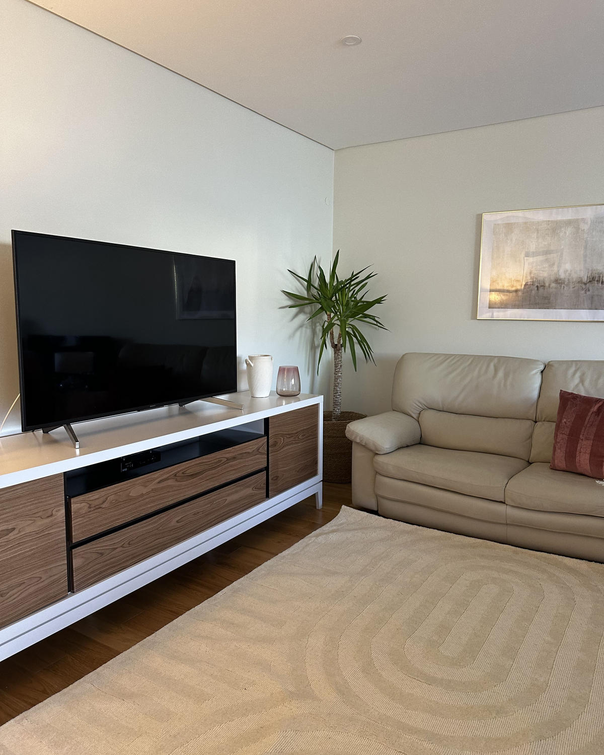 KOBEREC Béžový 200/300 cm Vlna Mastung - béžová, textil (200/300cm) - Beliani