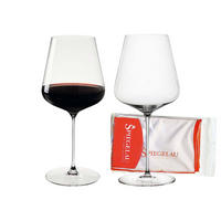 BORDEAUXGLÄSER + POLIERTUCH Definition transparent 750 ml 2er Set - Transparent, Glas (0.75L) - Spiegelau