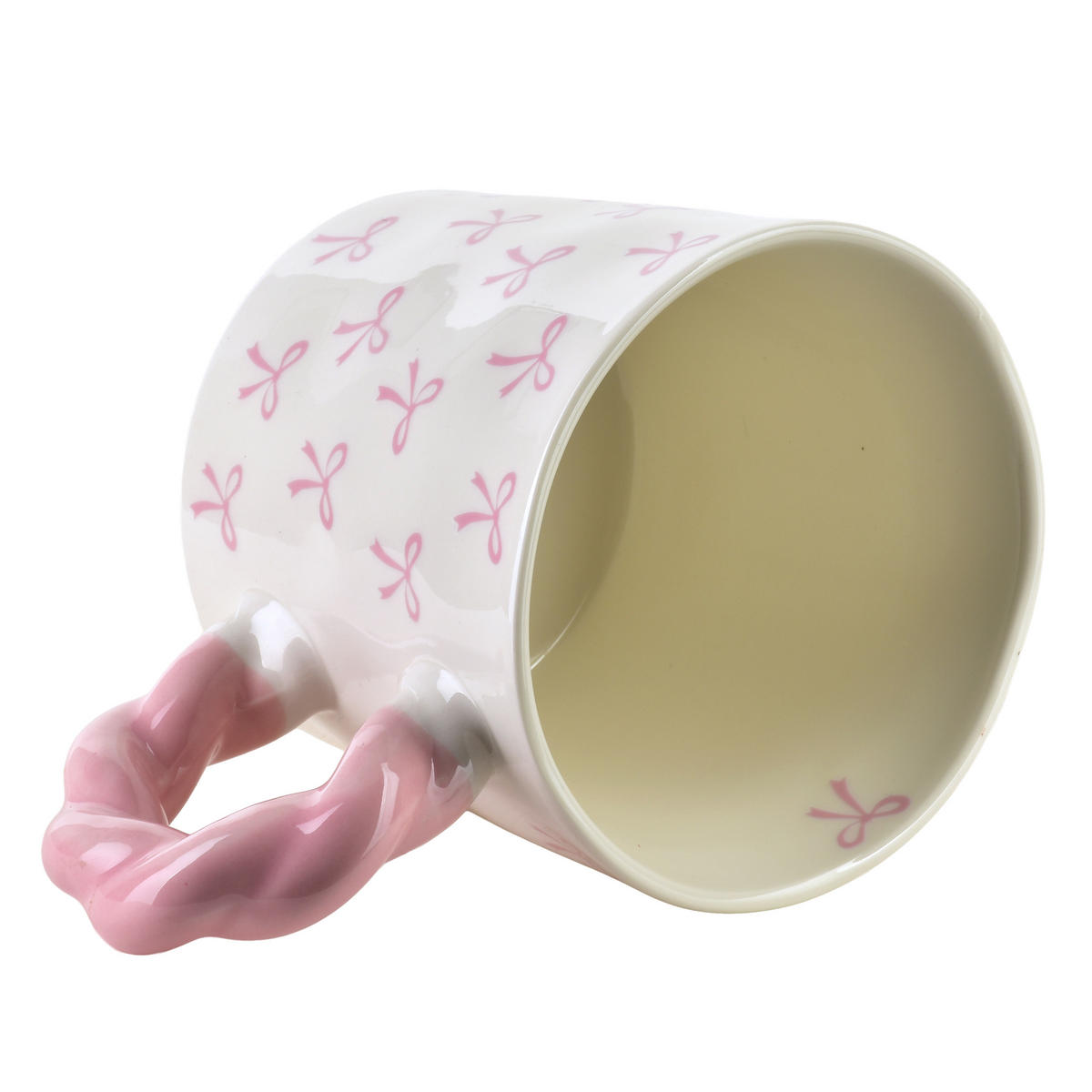 BECHER Maggie rosa 9/14/8 cm Porzellan - Rosa, Keramik (0.3L) - Mondex