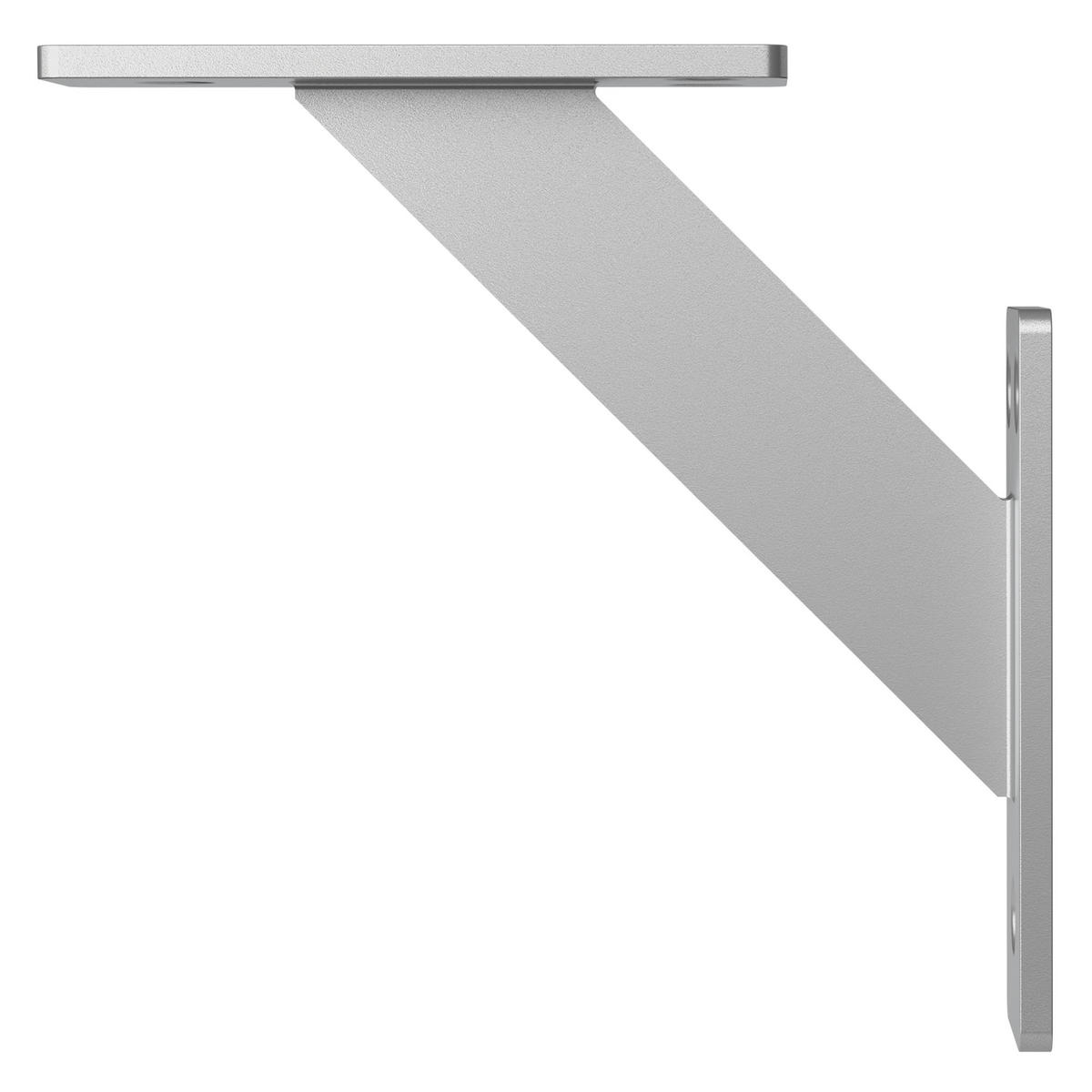 REGALHALTERUNGEN - Silberfarben, Metall (12/3/12cm) - ML-DESIGN