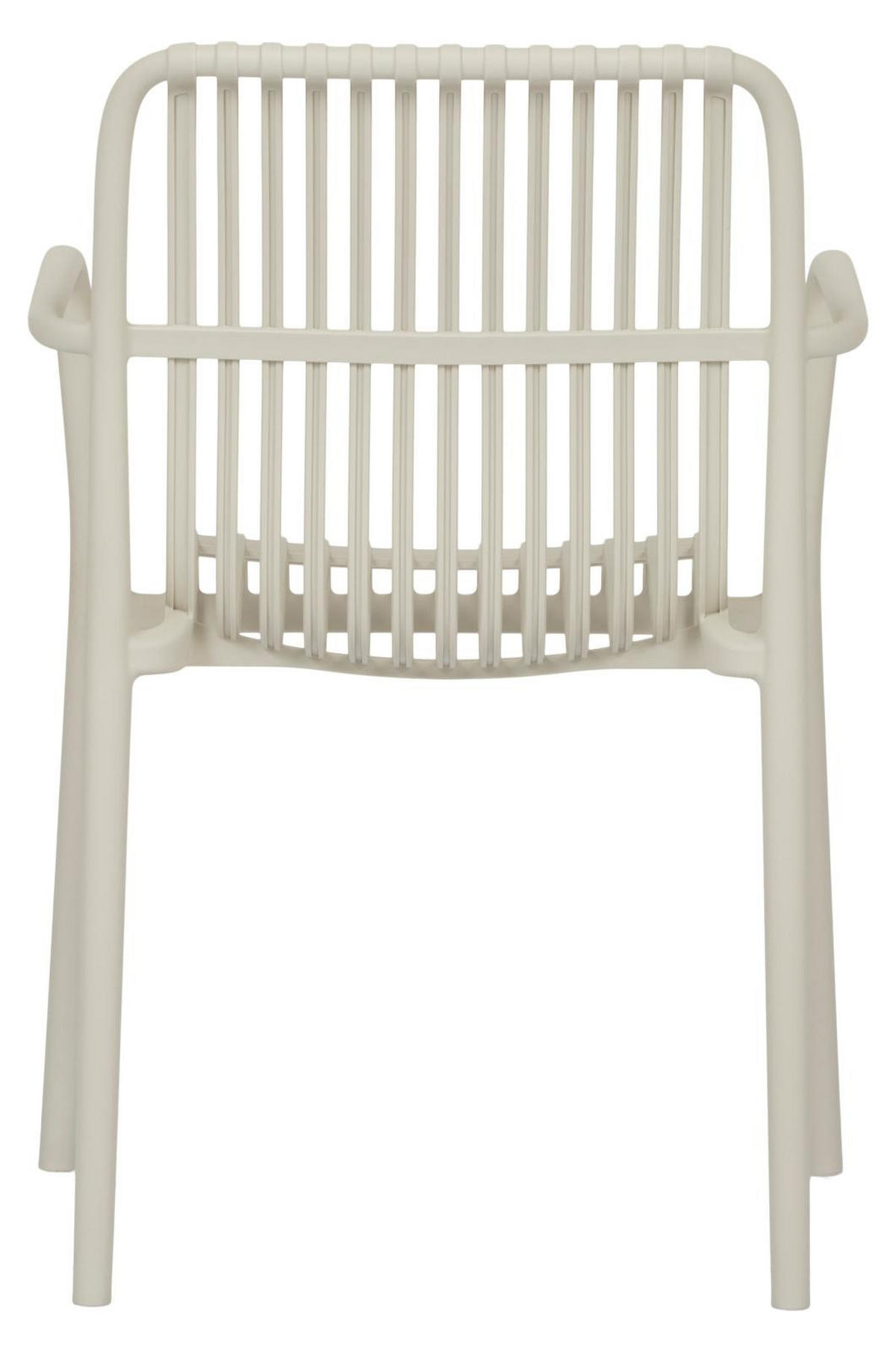 GARTENSTUHL, Iben, Sandfarben, Kunststoff, 56 x 58 x 83 cm - Sandfarben, Kunststoff (56/83/58cm) - ebuy24