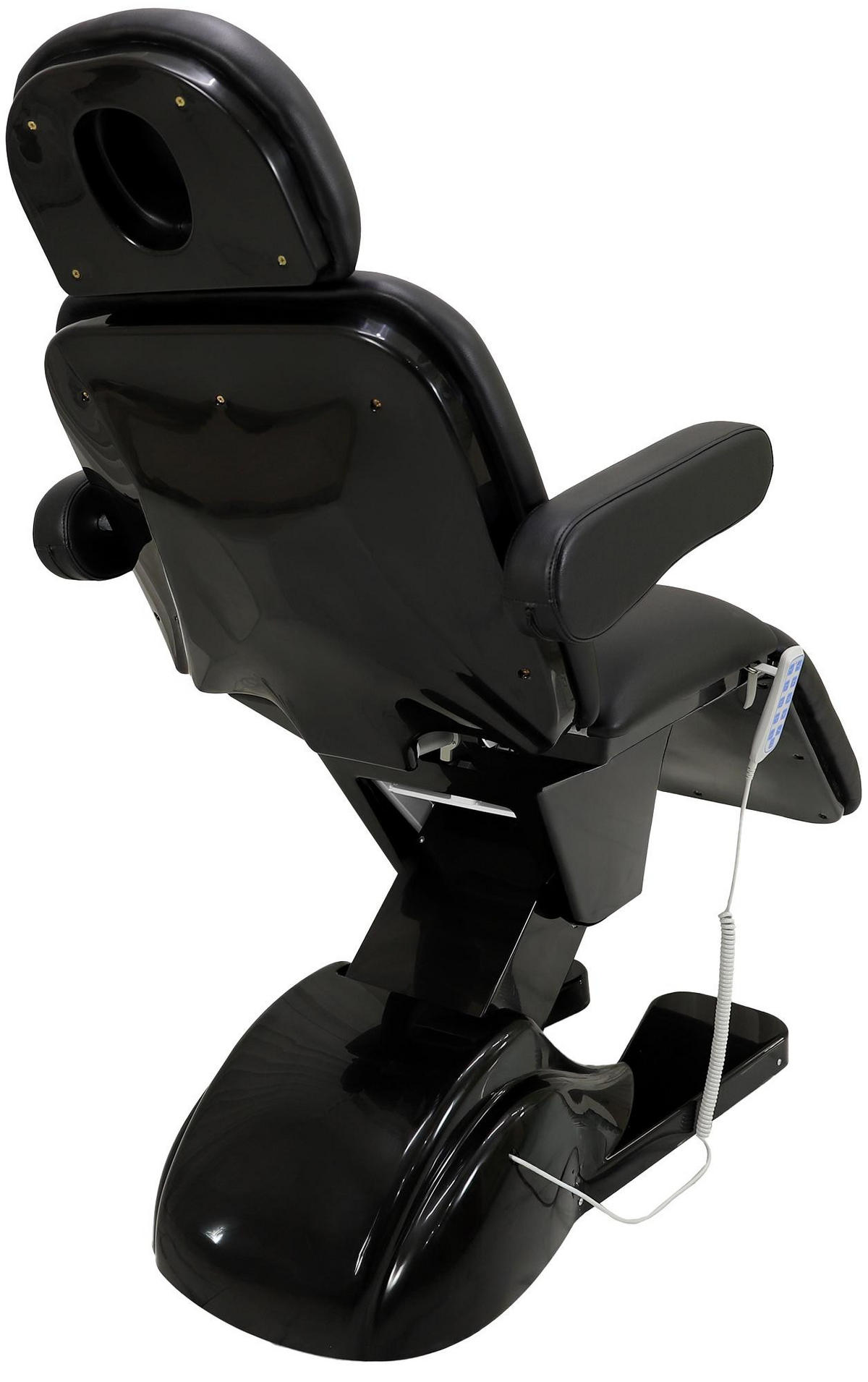 RELAXLIEGE Lederlook Schwarz - Schwarz, Textil/Metall (66/80/205cm) - CLP