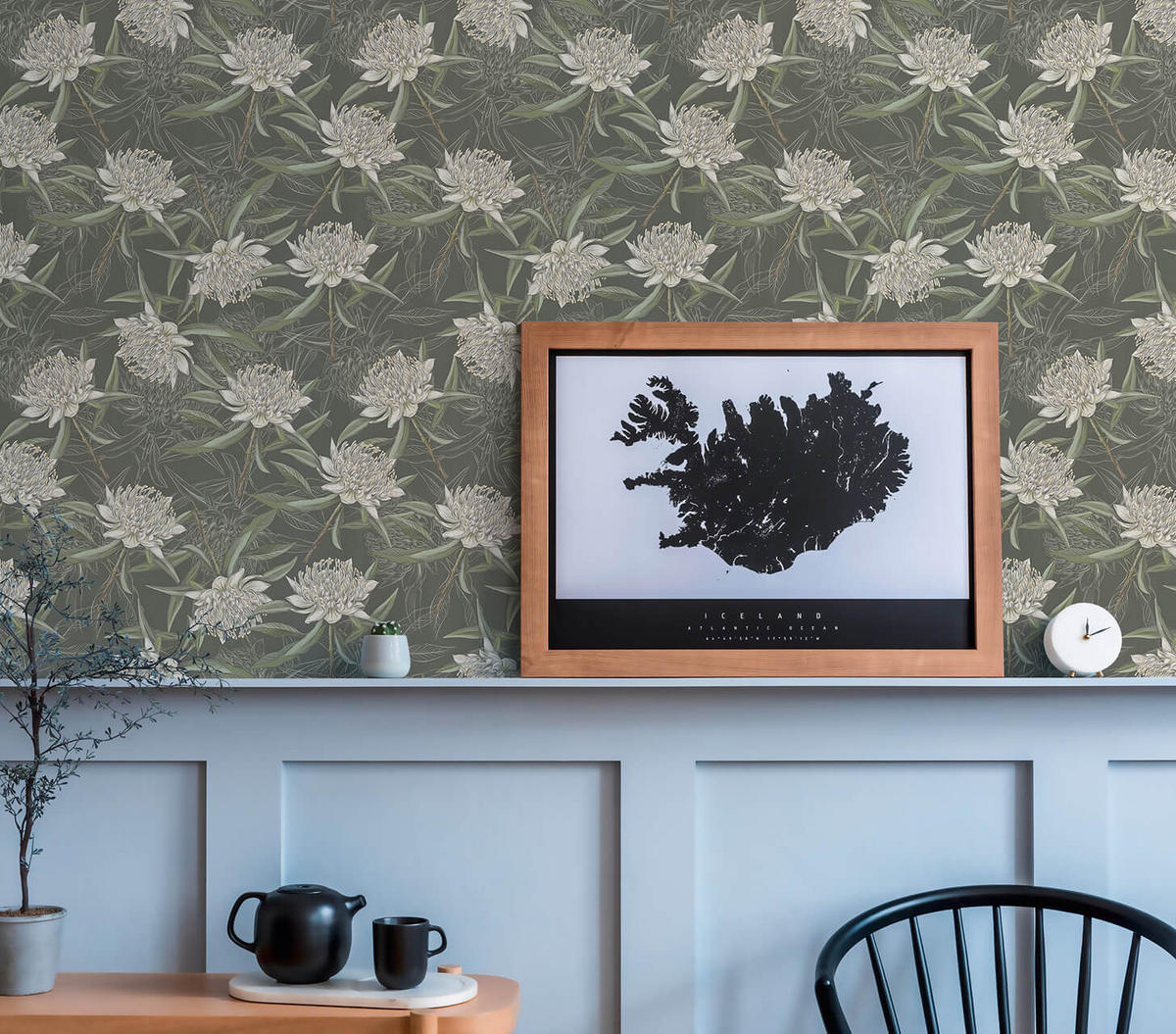 VLIESTAPETE Grün 53/1005 cm - Schwarz, Textil (53/1cm) - KUNSTLOFT