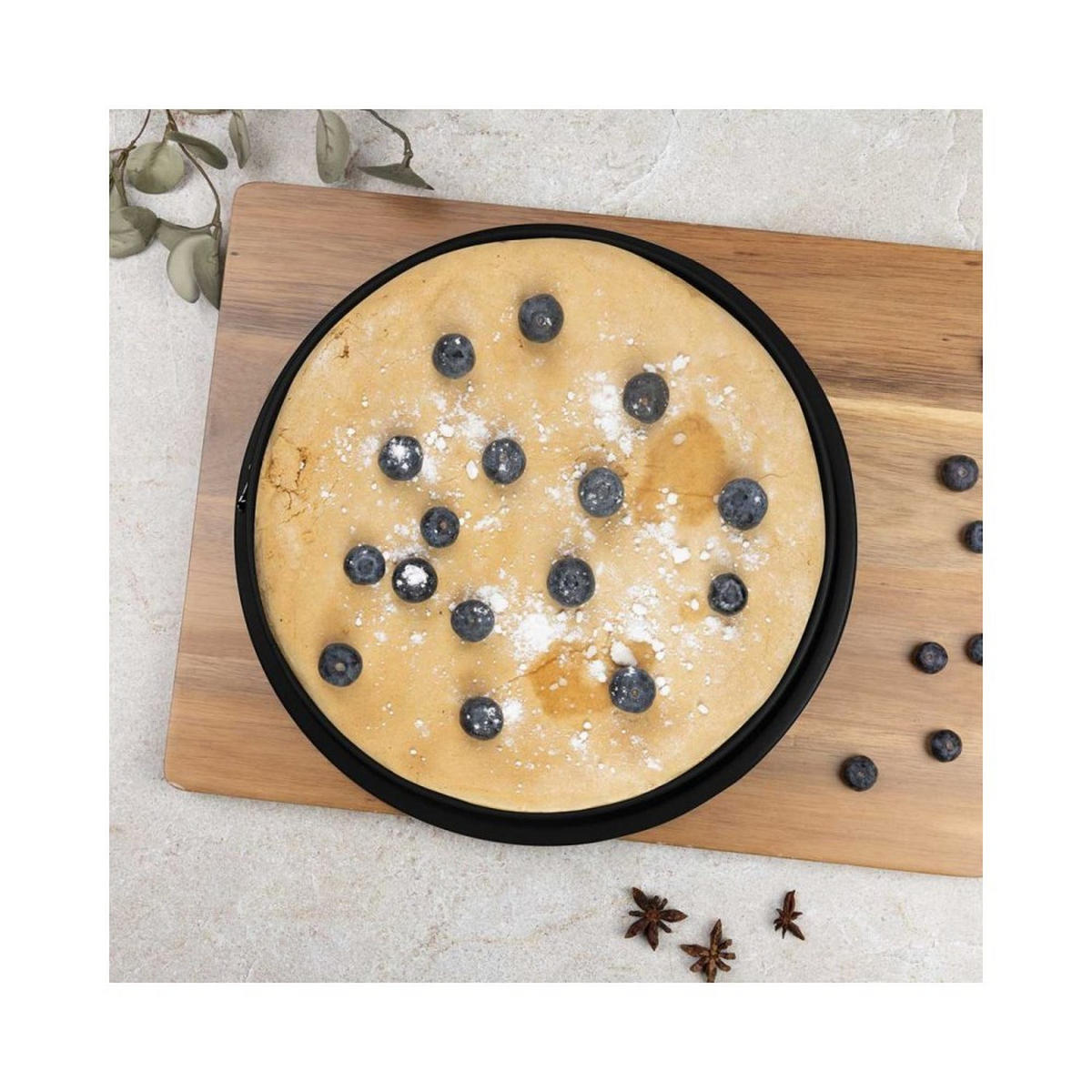 SPRINGFORM Schwarz 26/26/6.8 cm BH7935 - Schwarz, Metall (26/6.8/26cm) - Berlinger Haus