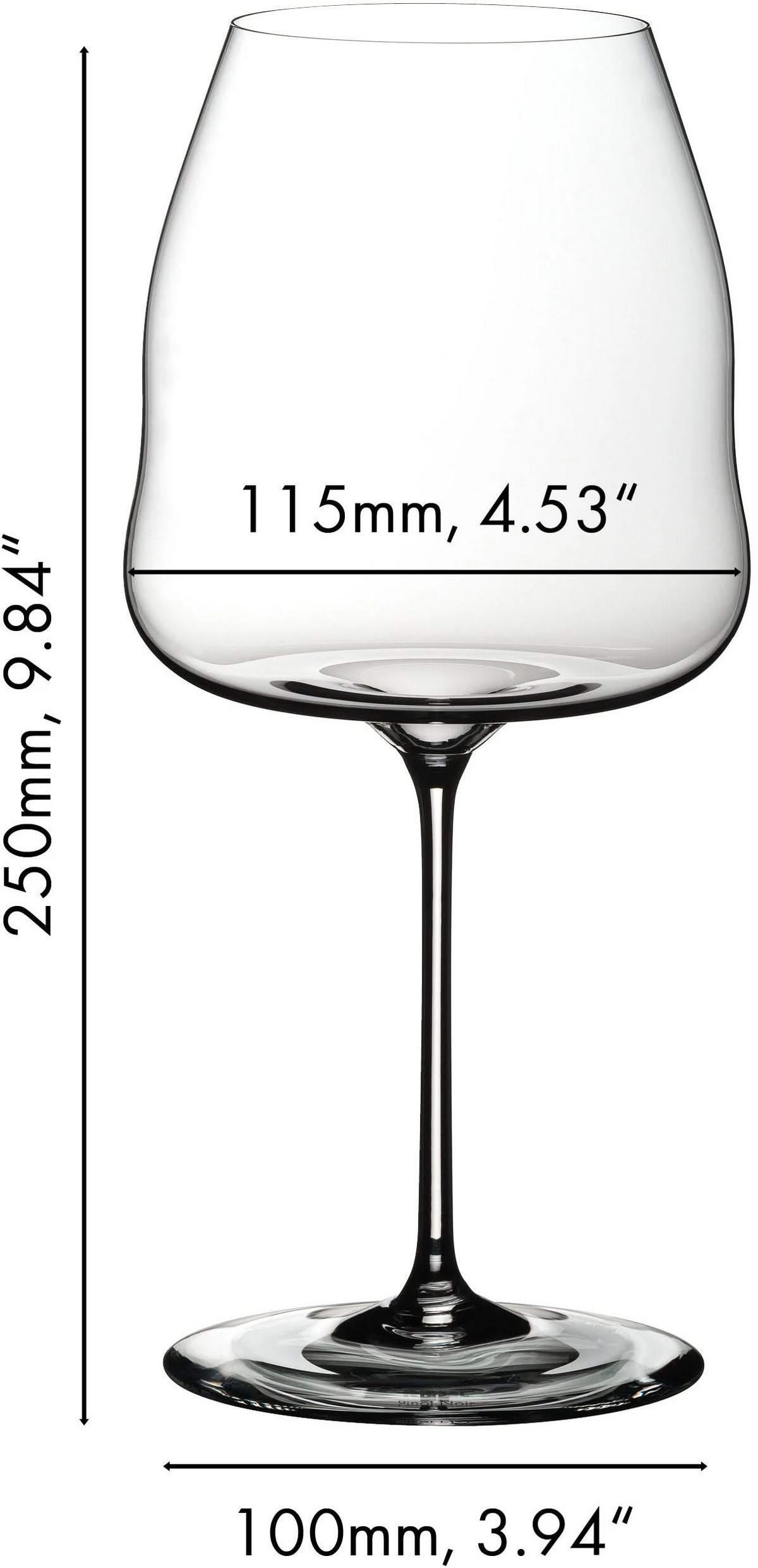 PINOT NOIR NEBBIOLO GLAS Winewings transparent 950 ml - Transparent, Glas (0.95L) - Riedel