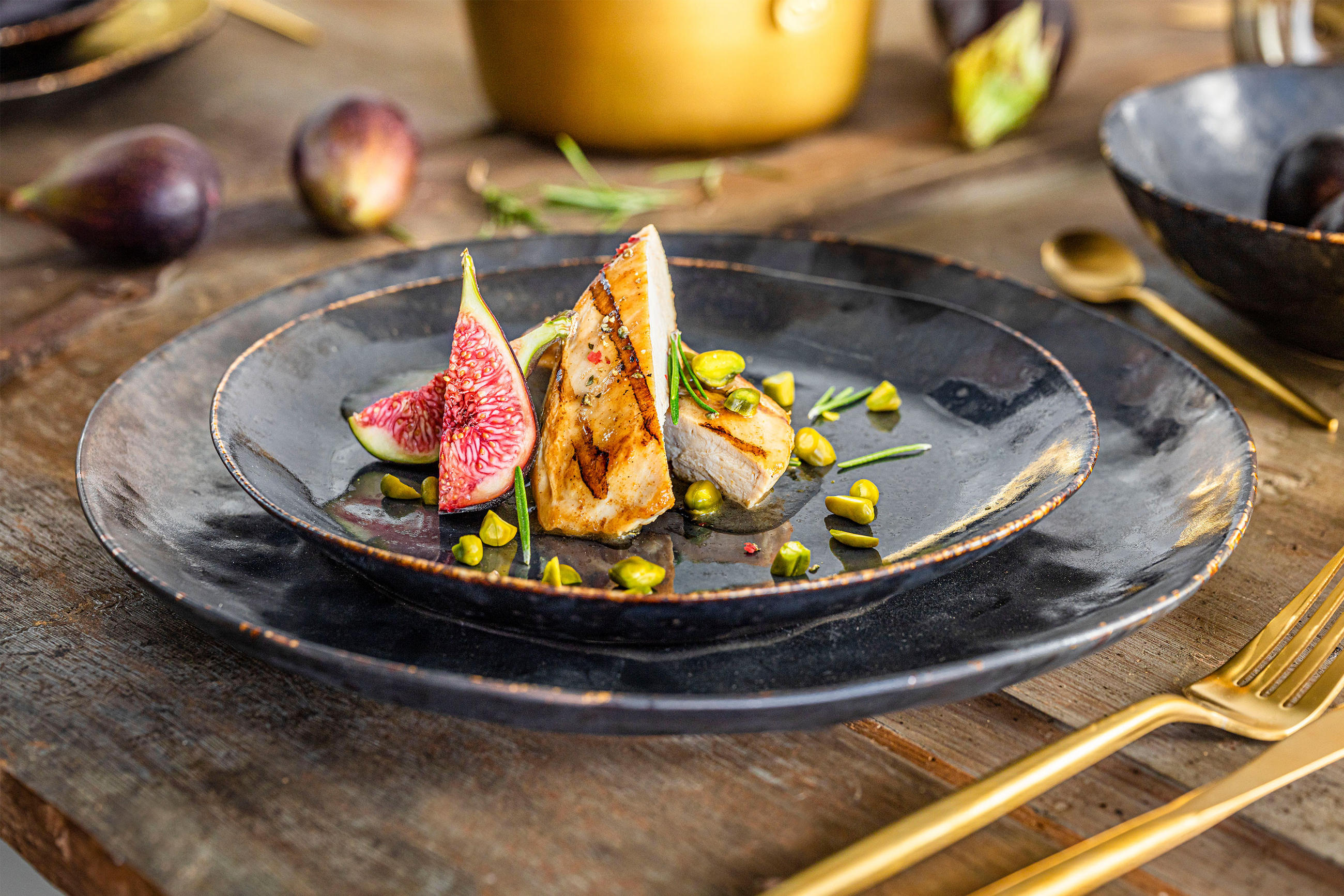 Thumbnail - Sänger Schalen, Dunkelgrau, Keramik, 4-teilig, kratzfest, Essen & Trinken, Geschirr, Schalen & Schüsseln